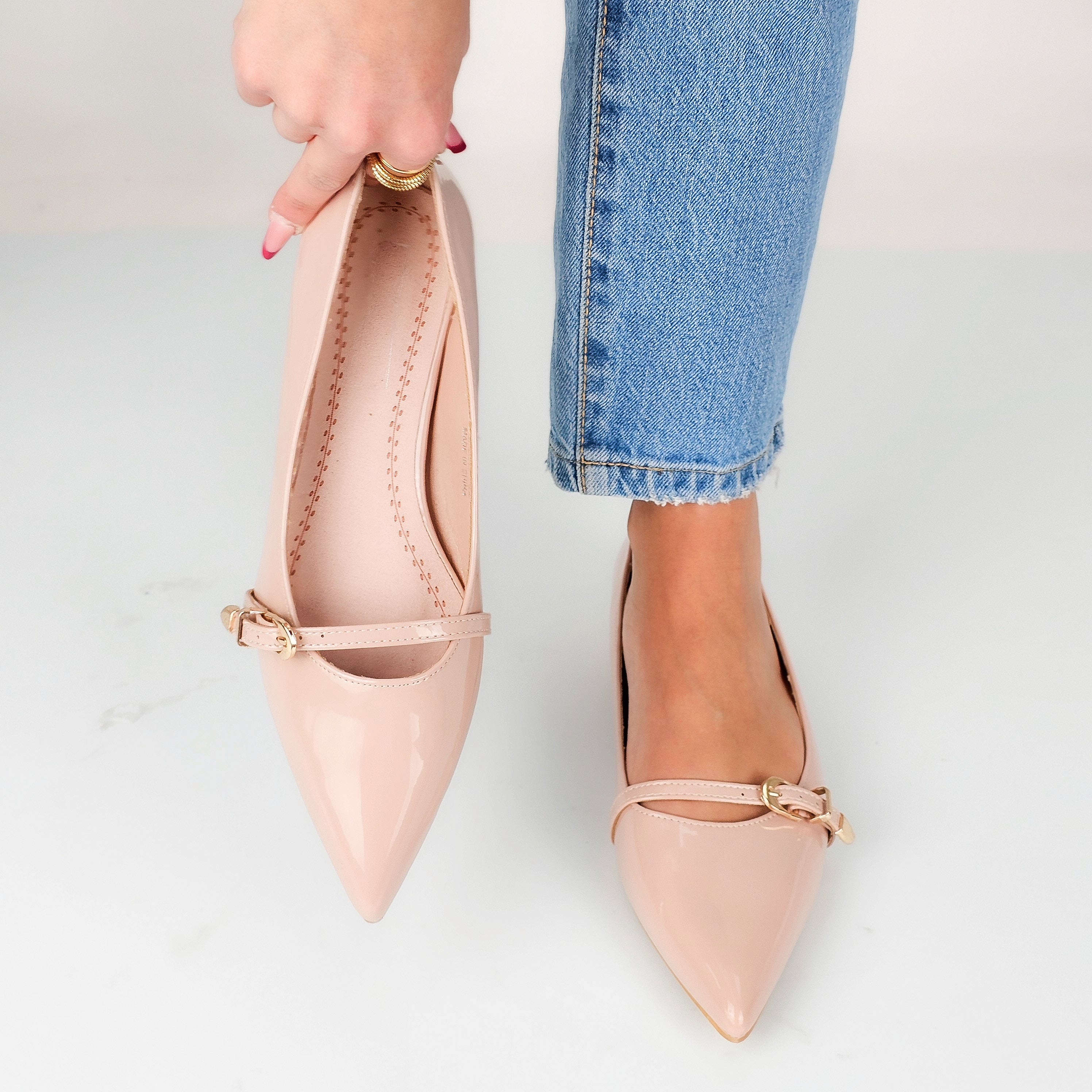 Alexia - Ballerine Vernice