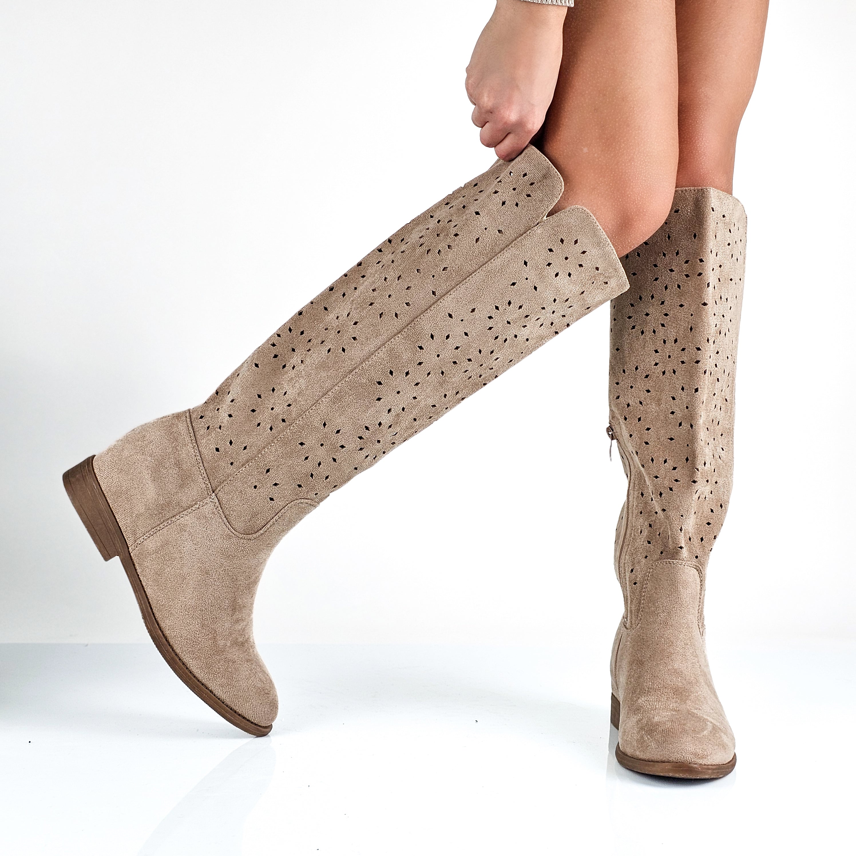 Nancy - Stivali Donna Con Zeppa Interna