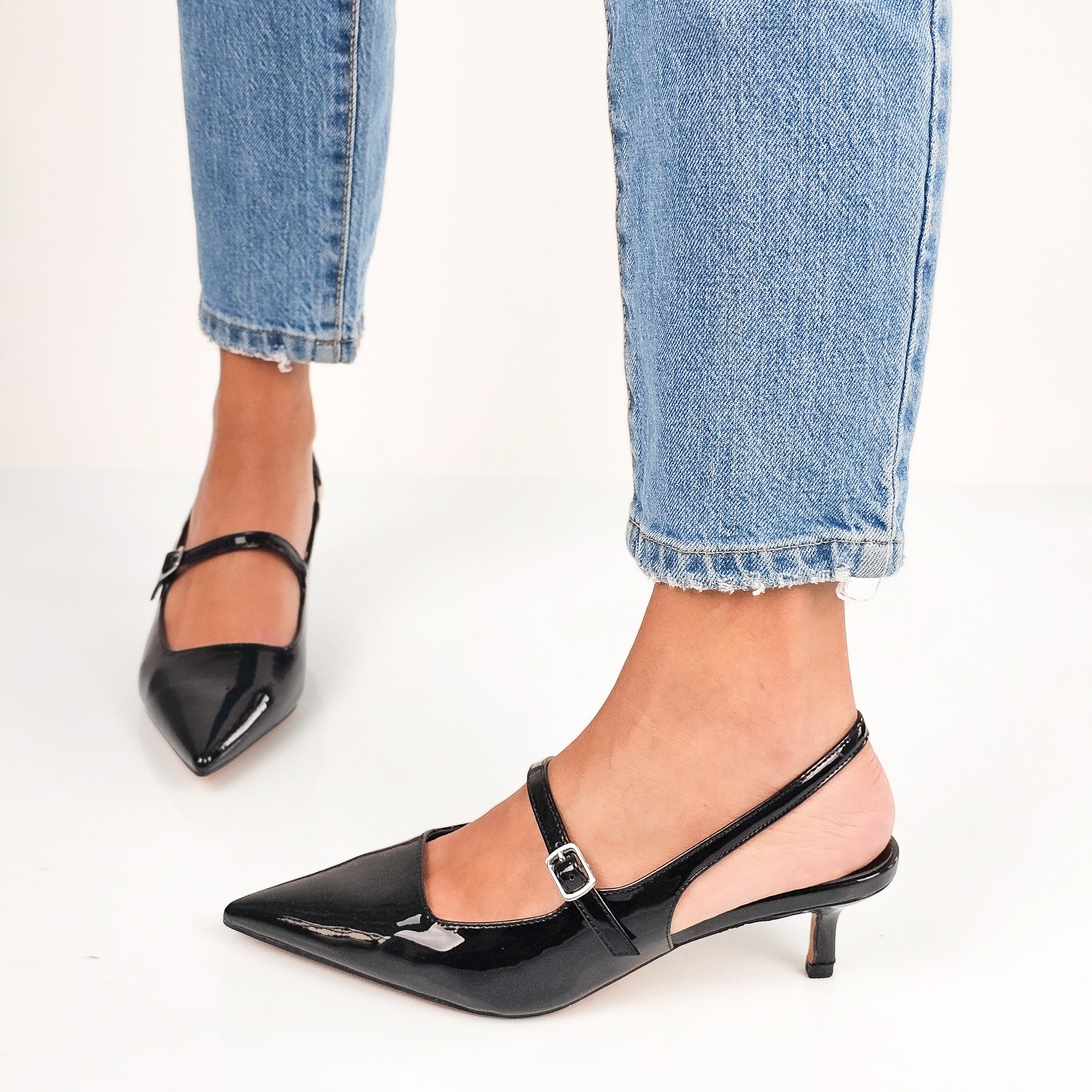 Jinnah - Decollette Slingback