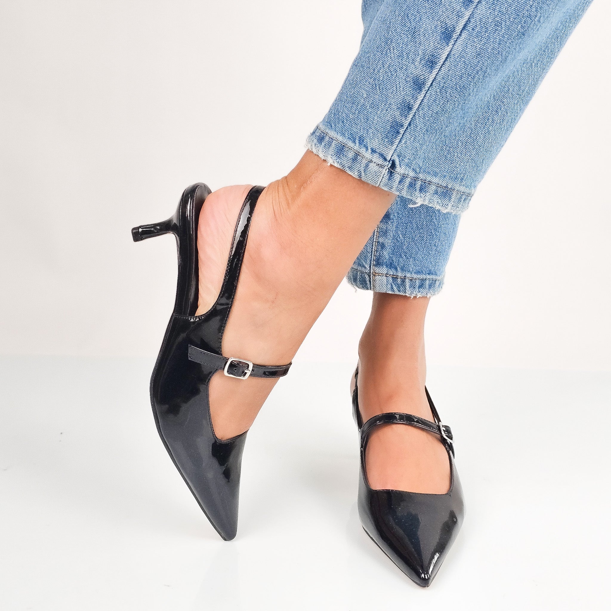 Jinnah - Decollette Slingback