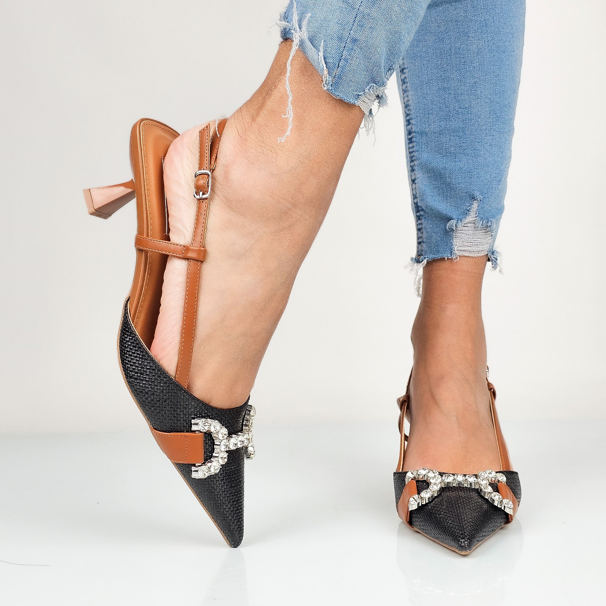 Svetlana - Decollette Slingback