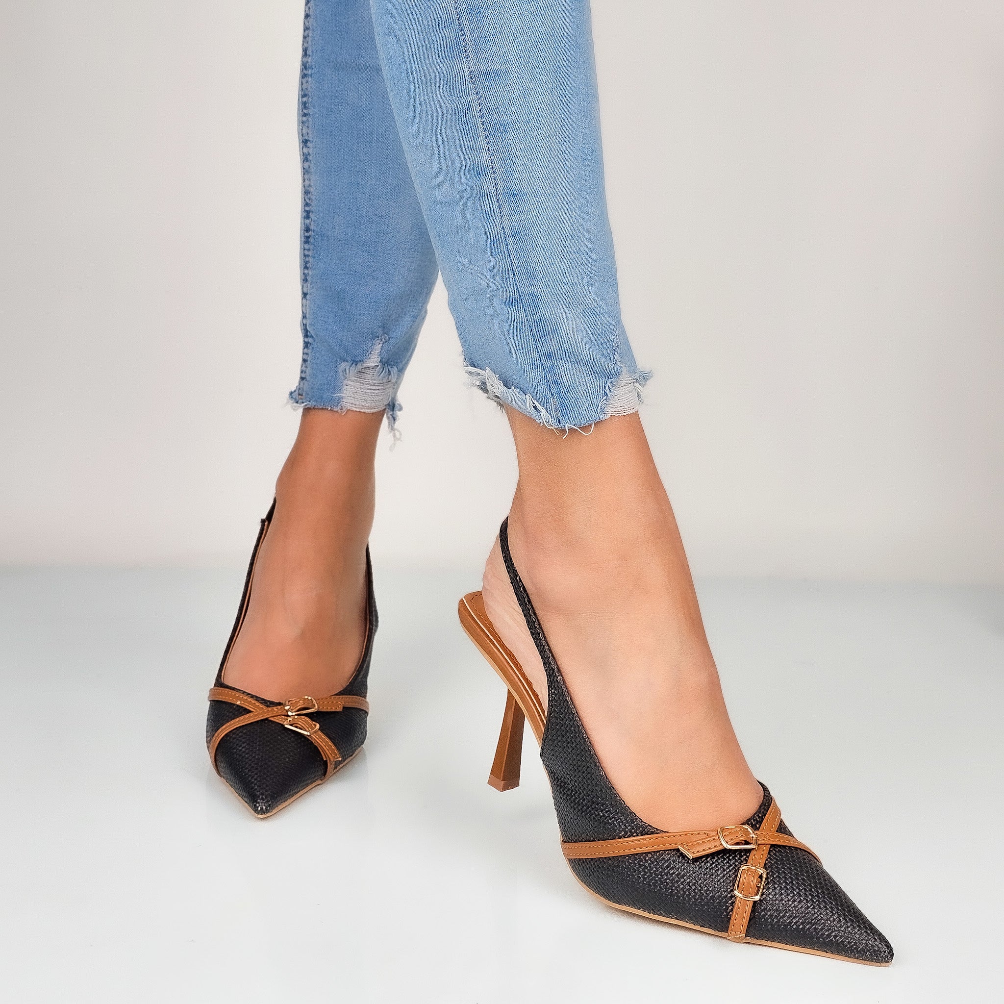 Daniela - Decollette Slingback