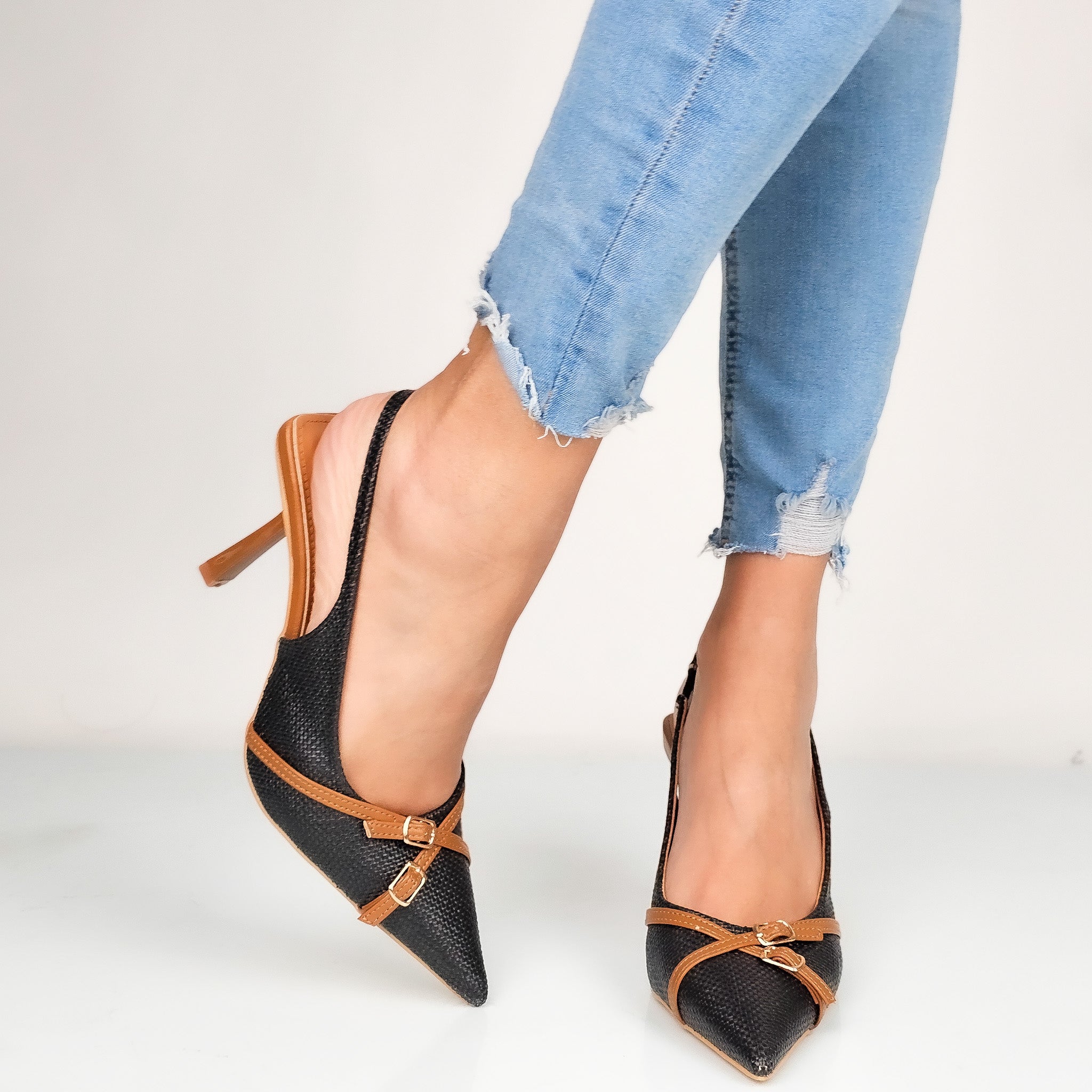Daniela - Decollette Slingback