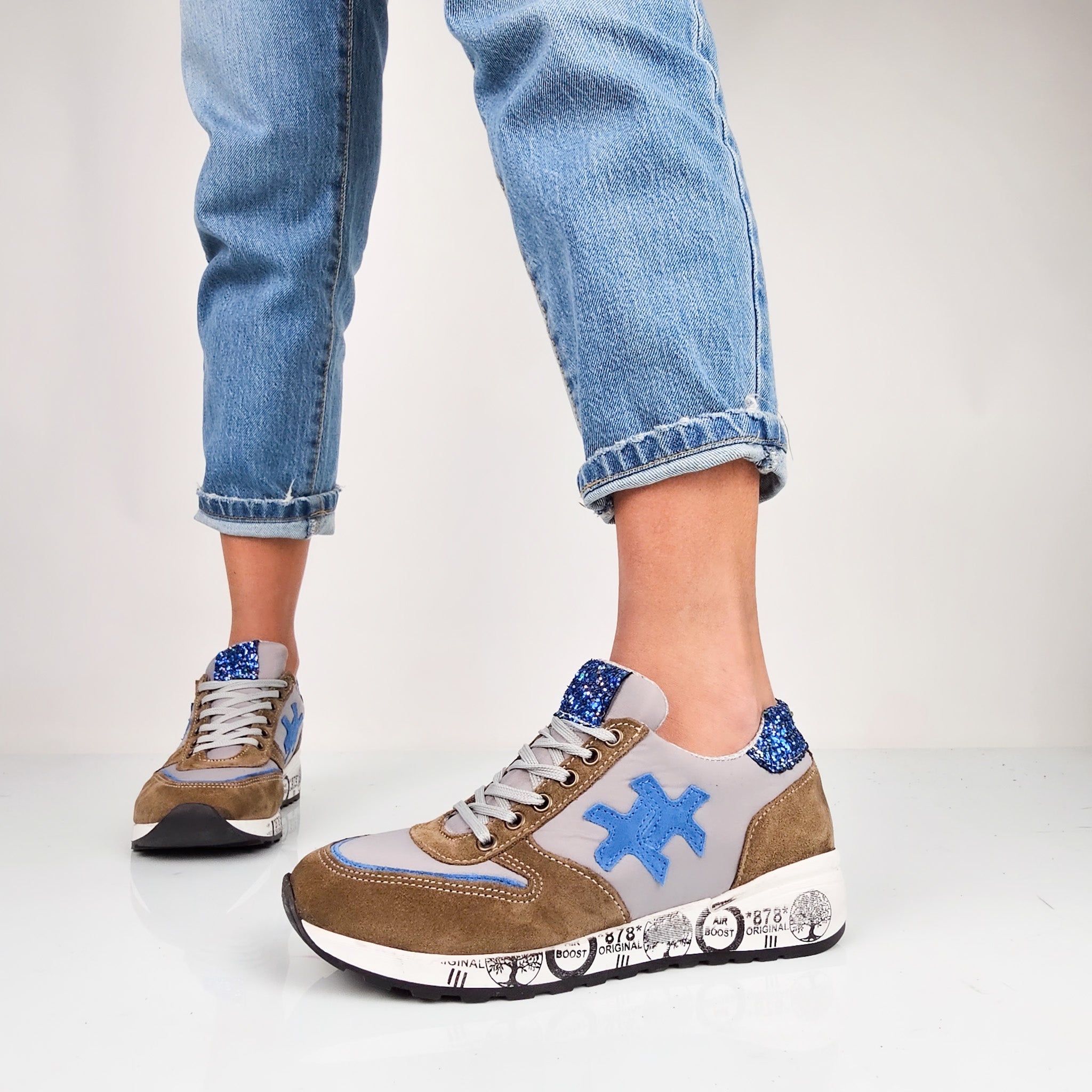Seraphine - Sneakers Donna Vera Pelle Made In Italy