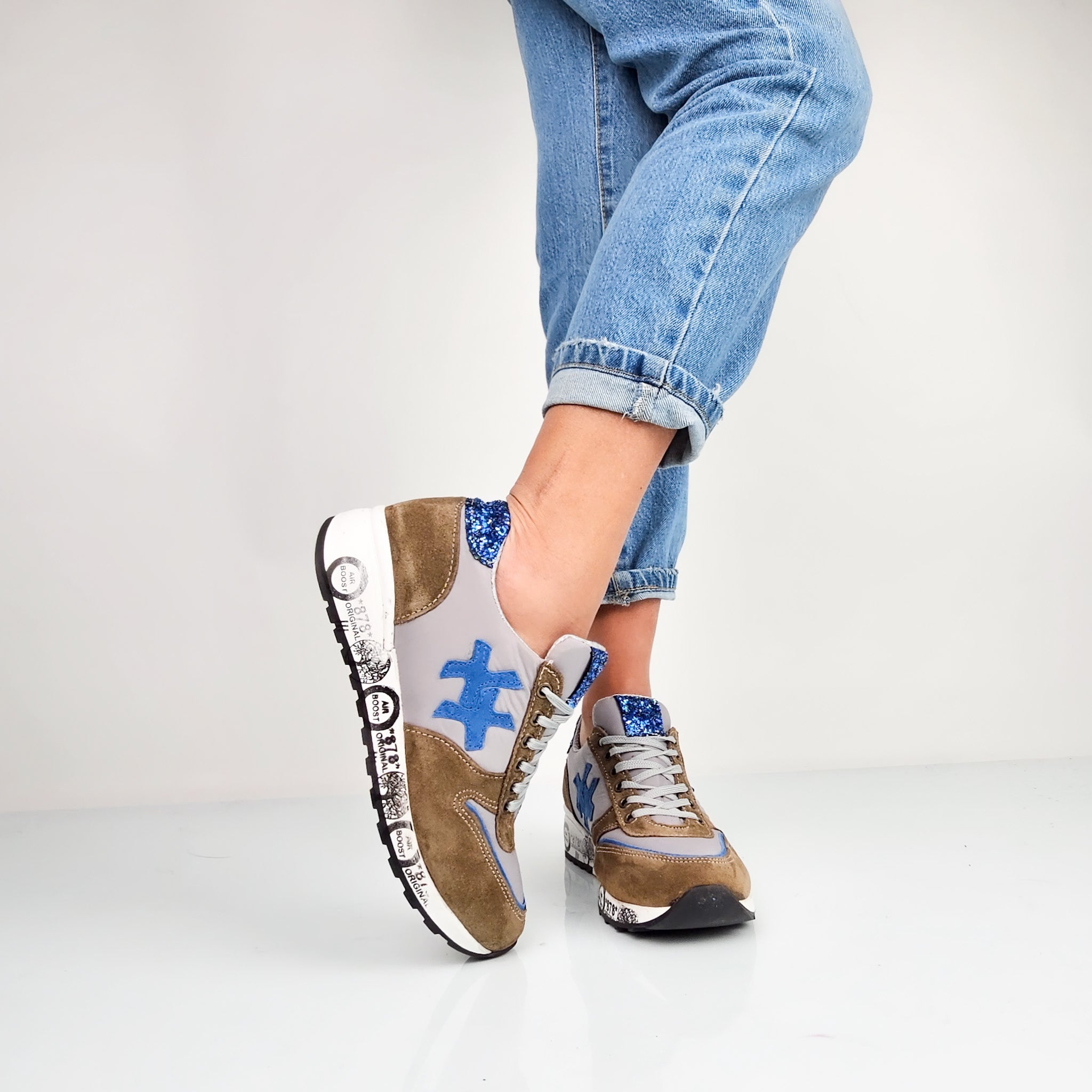 Seraphine - Sneakers Donna Vera Pelle Made In Italy