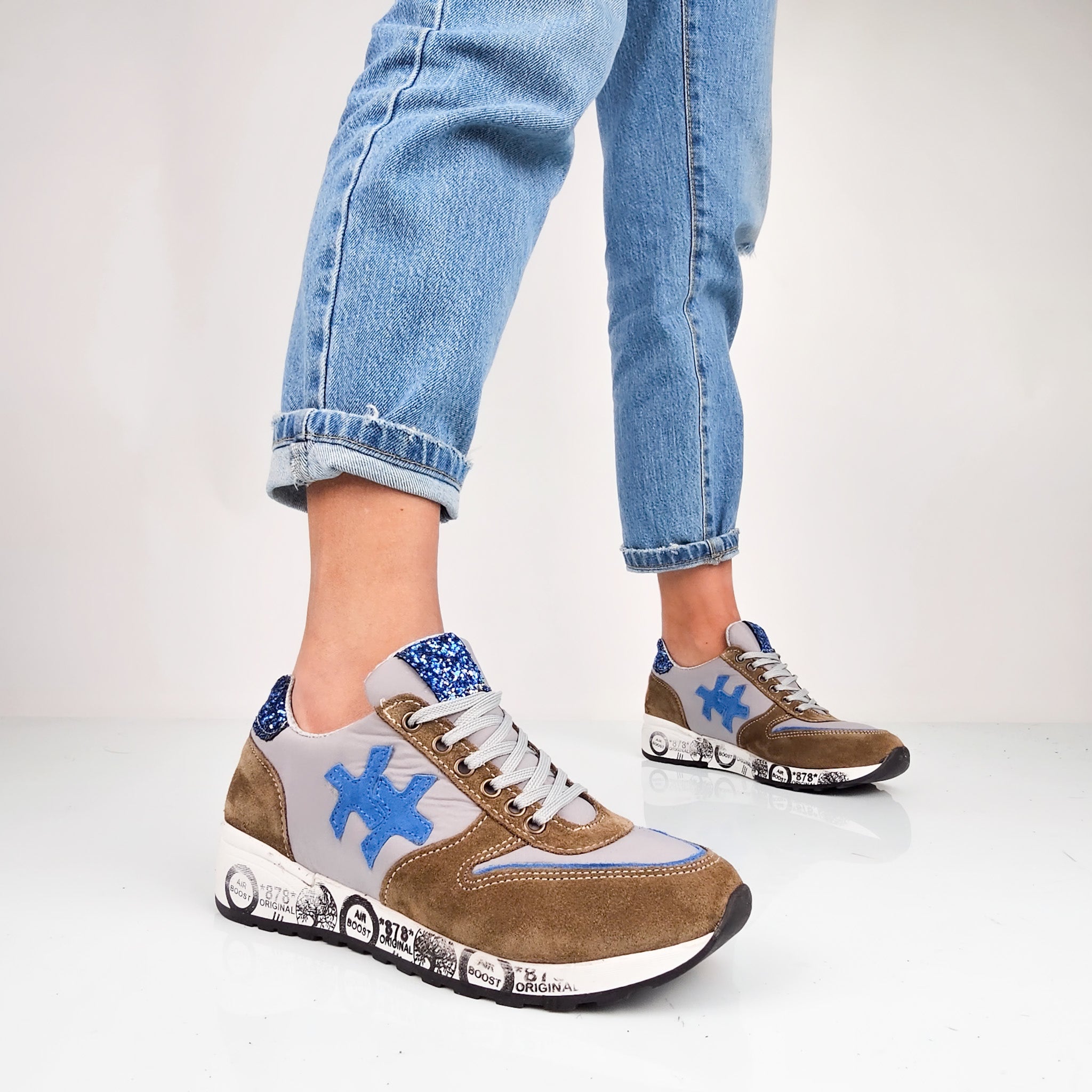 Seraphine - Sneakers Donna Vera Pelle Made In Italy
