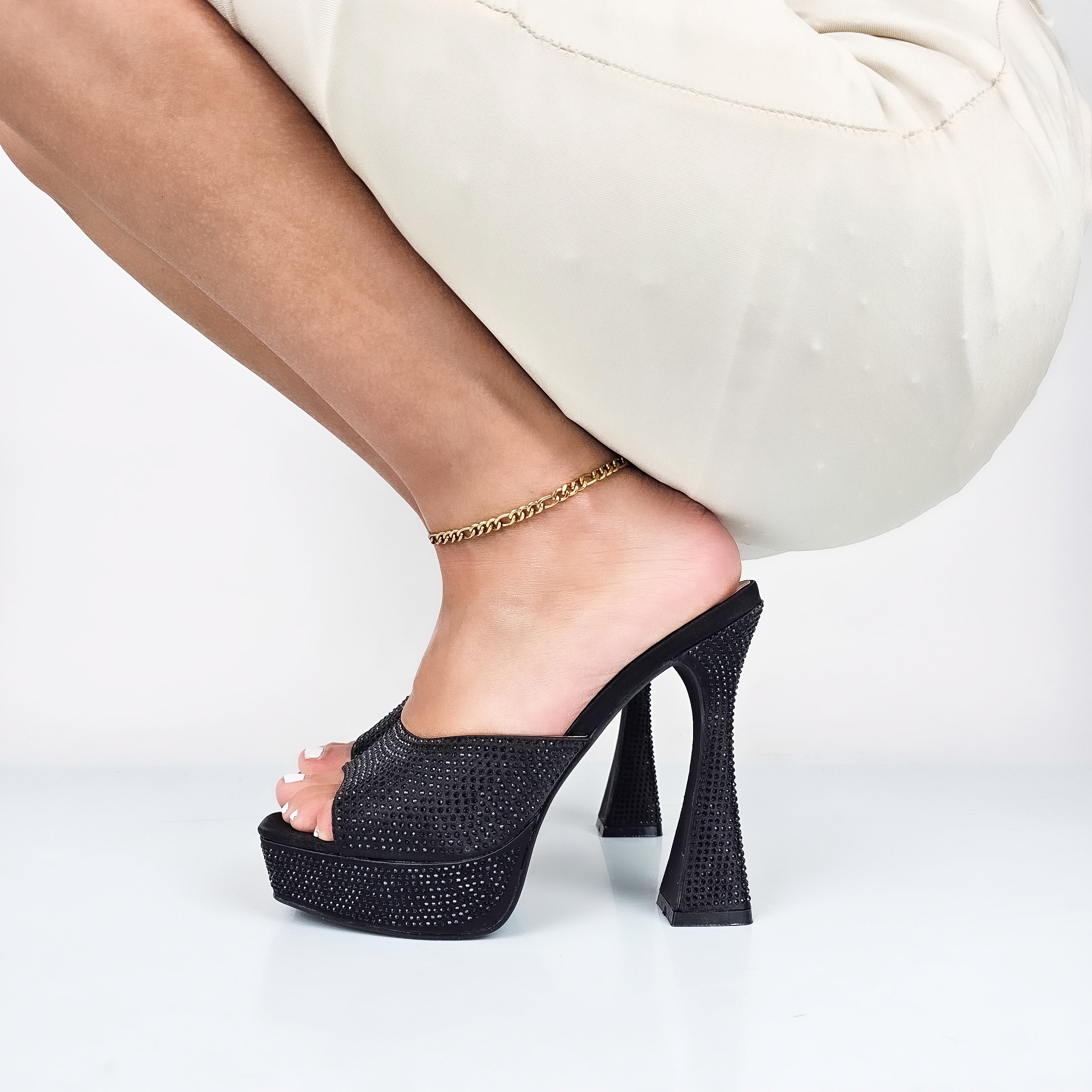 Darya - Sandali Con Tacco E Strass