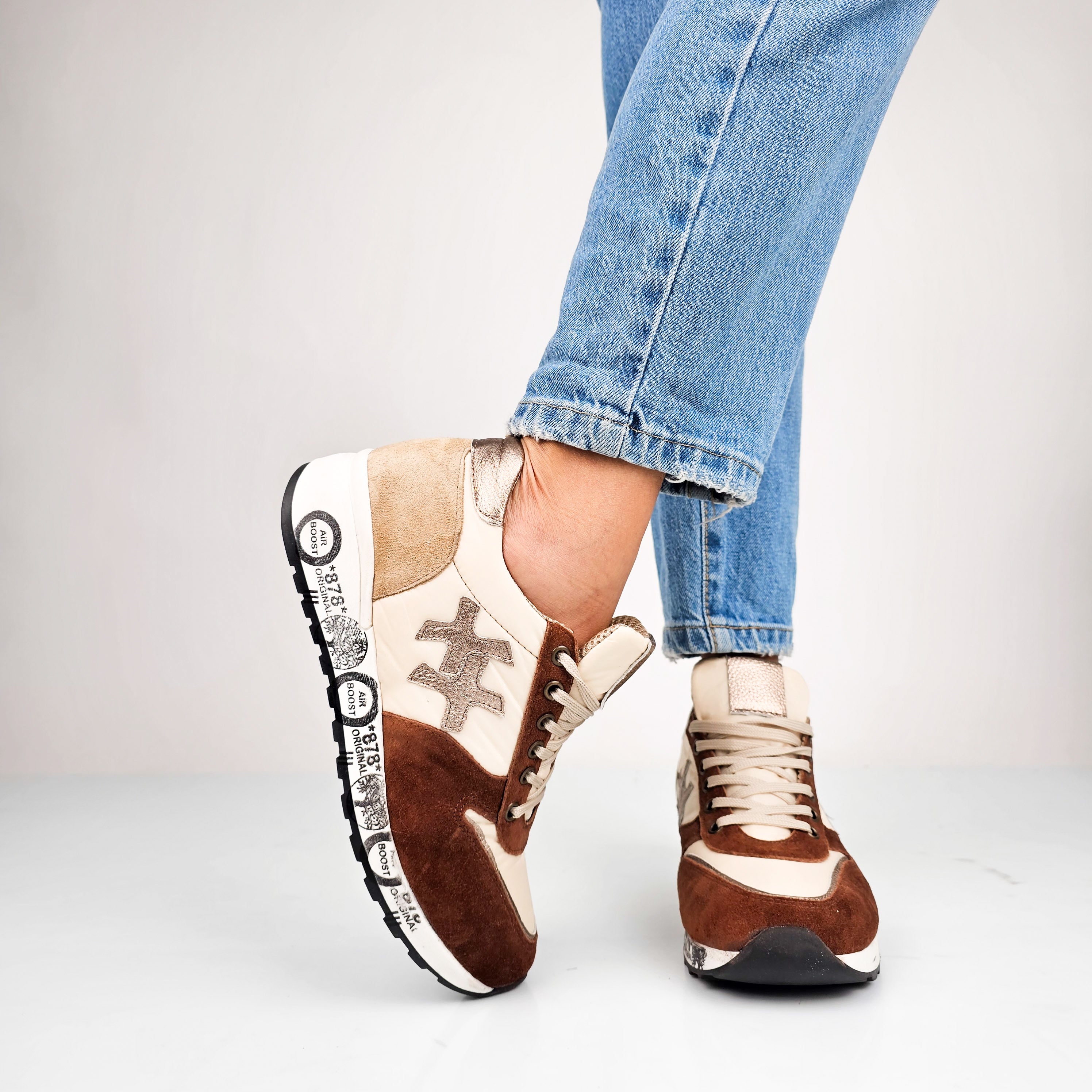 Seraphine - Sneakers Donna Vera Pelle Made In Italy