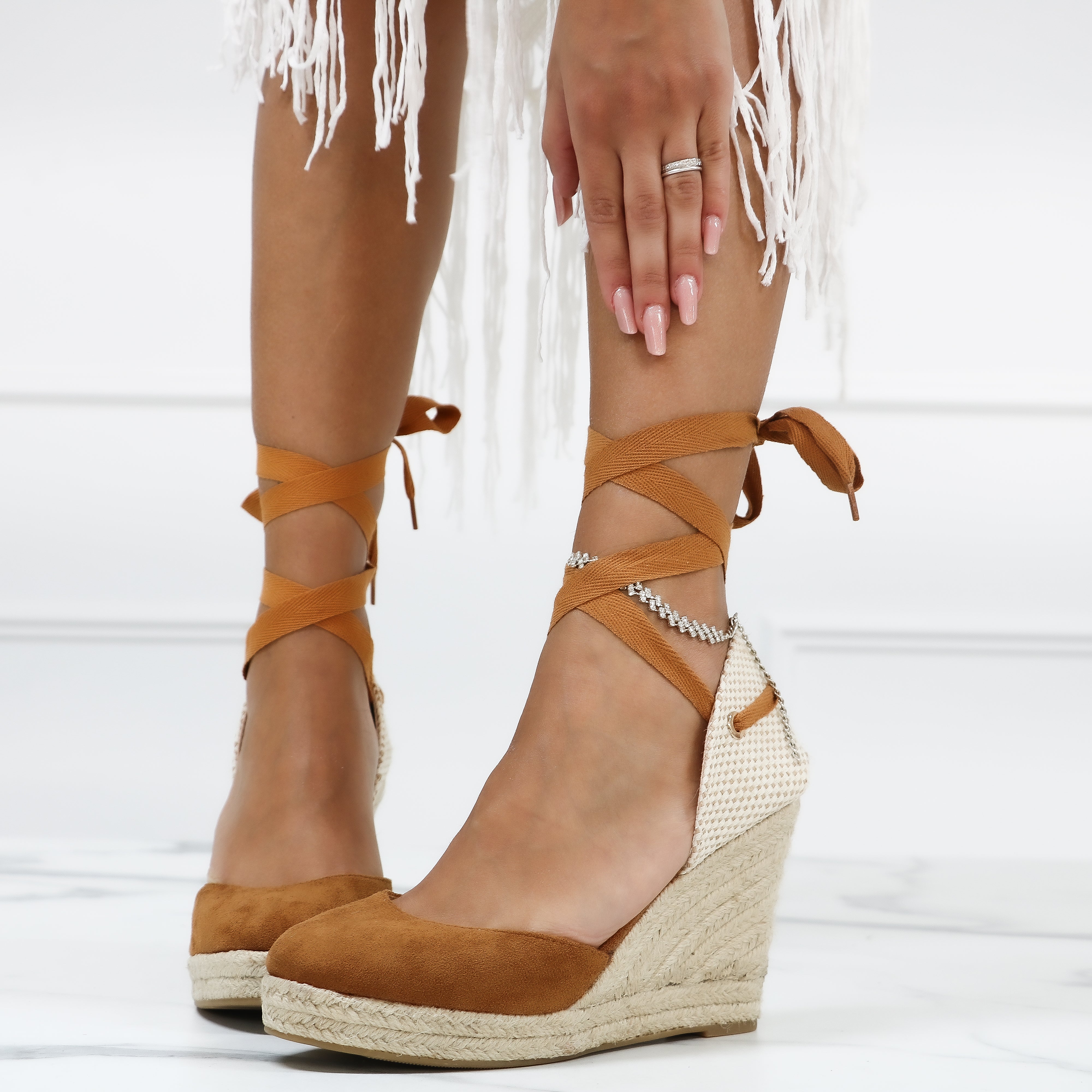 Lillian - Espadrillas Con Zeppa