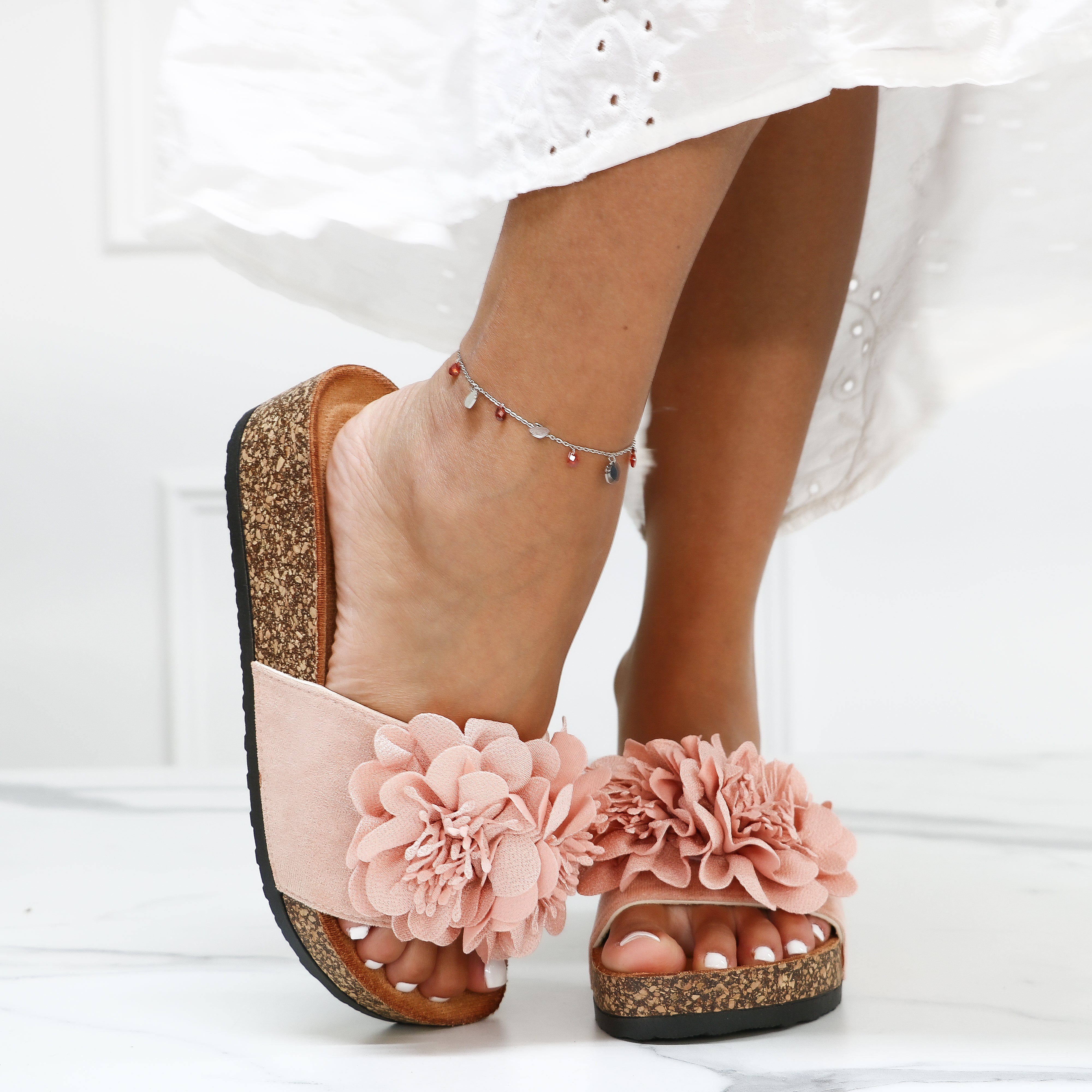 Flover - Ciabattine Donna Fiore
