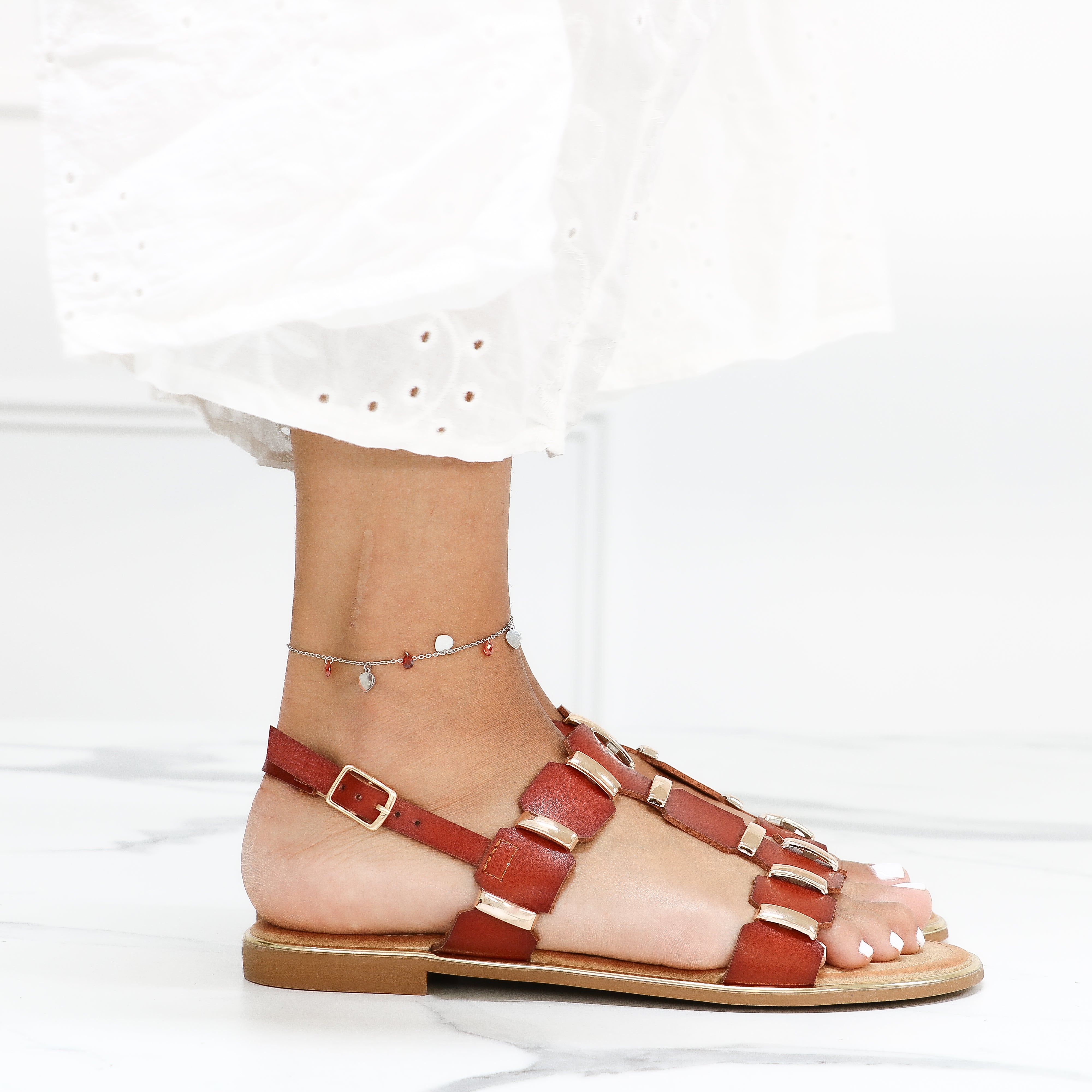 Paola - Sandali Donna Flatform