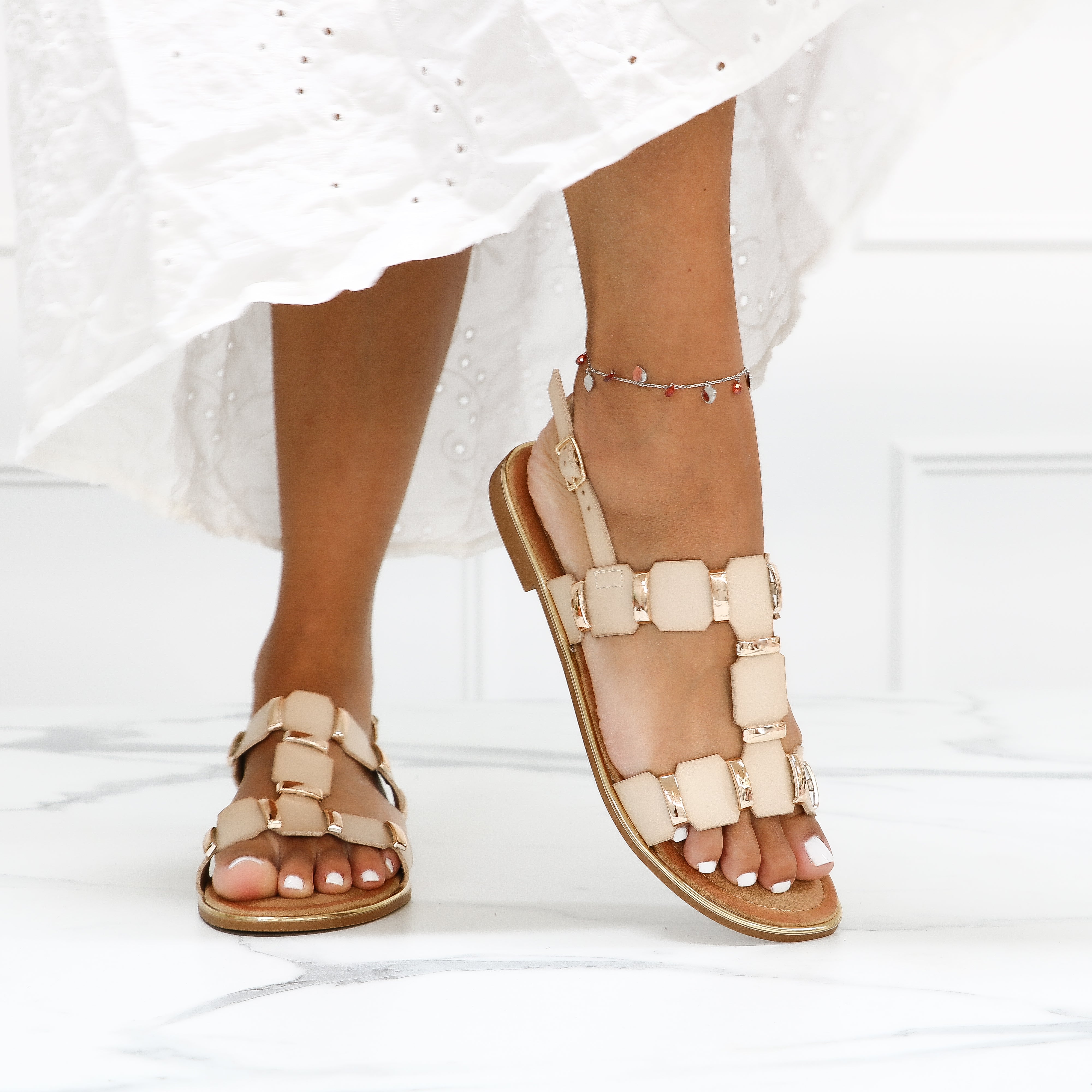 Paola - Sandali Donna Flatform