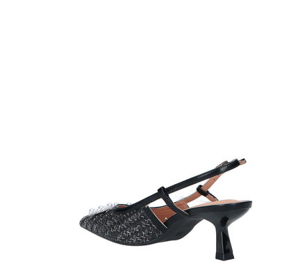 Manon - Decollette Slingback Placca Perle