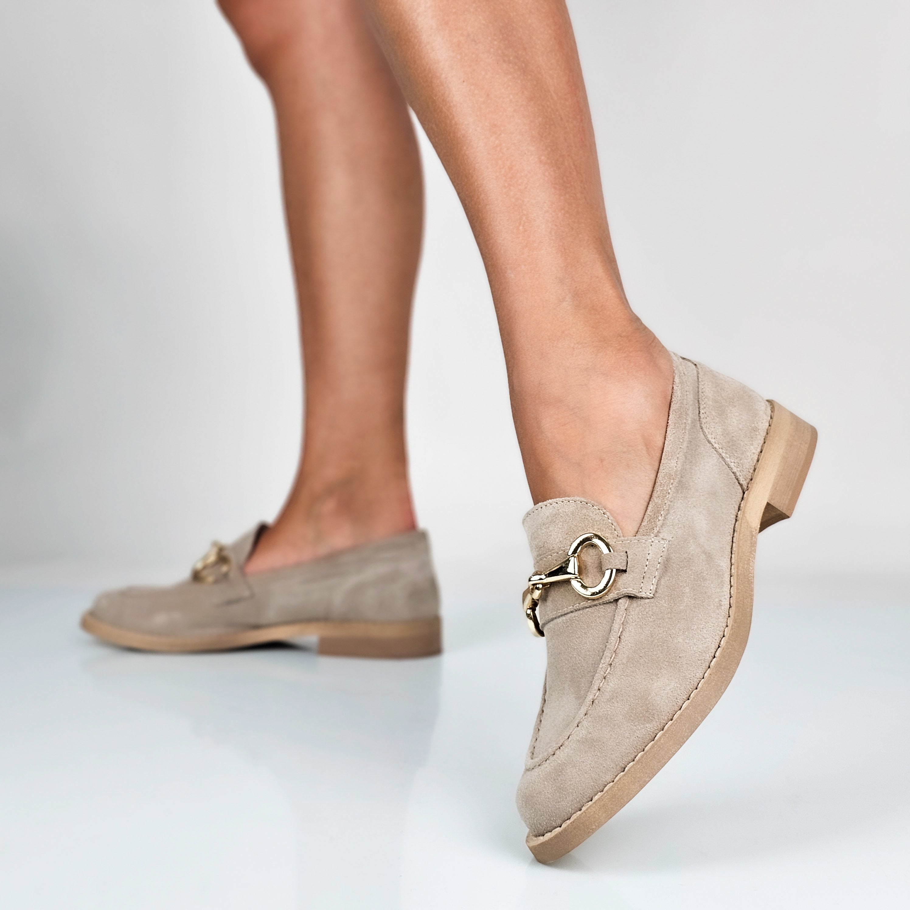 Nabila - Mocassini Donna Vera Pelle Made In Italy