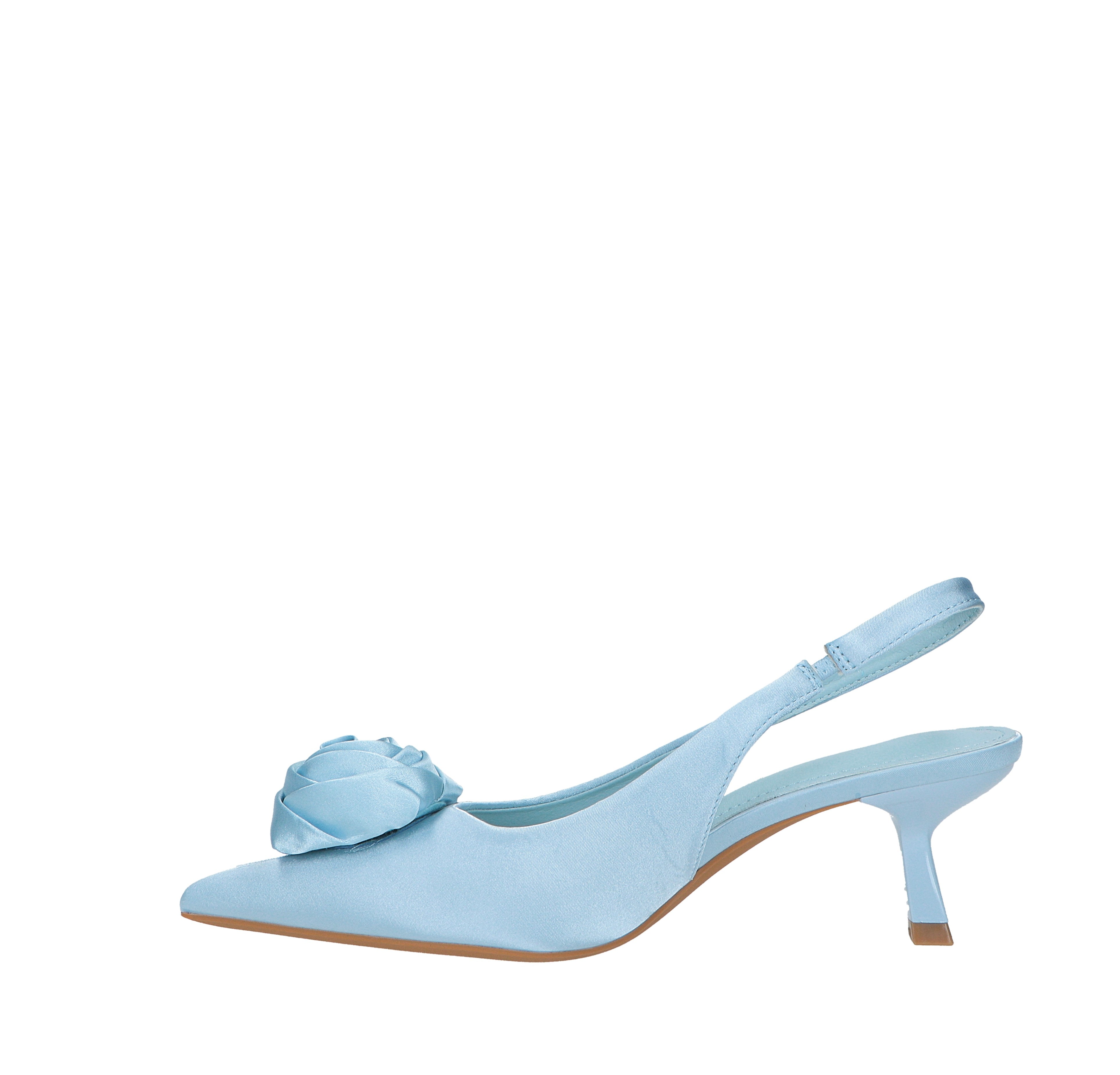 Teresa - Decollette Raso Slingback