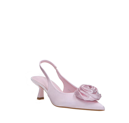 Teresa - Decollette Raso Slingback