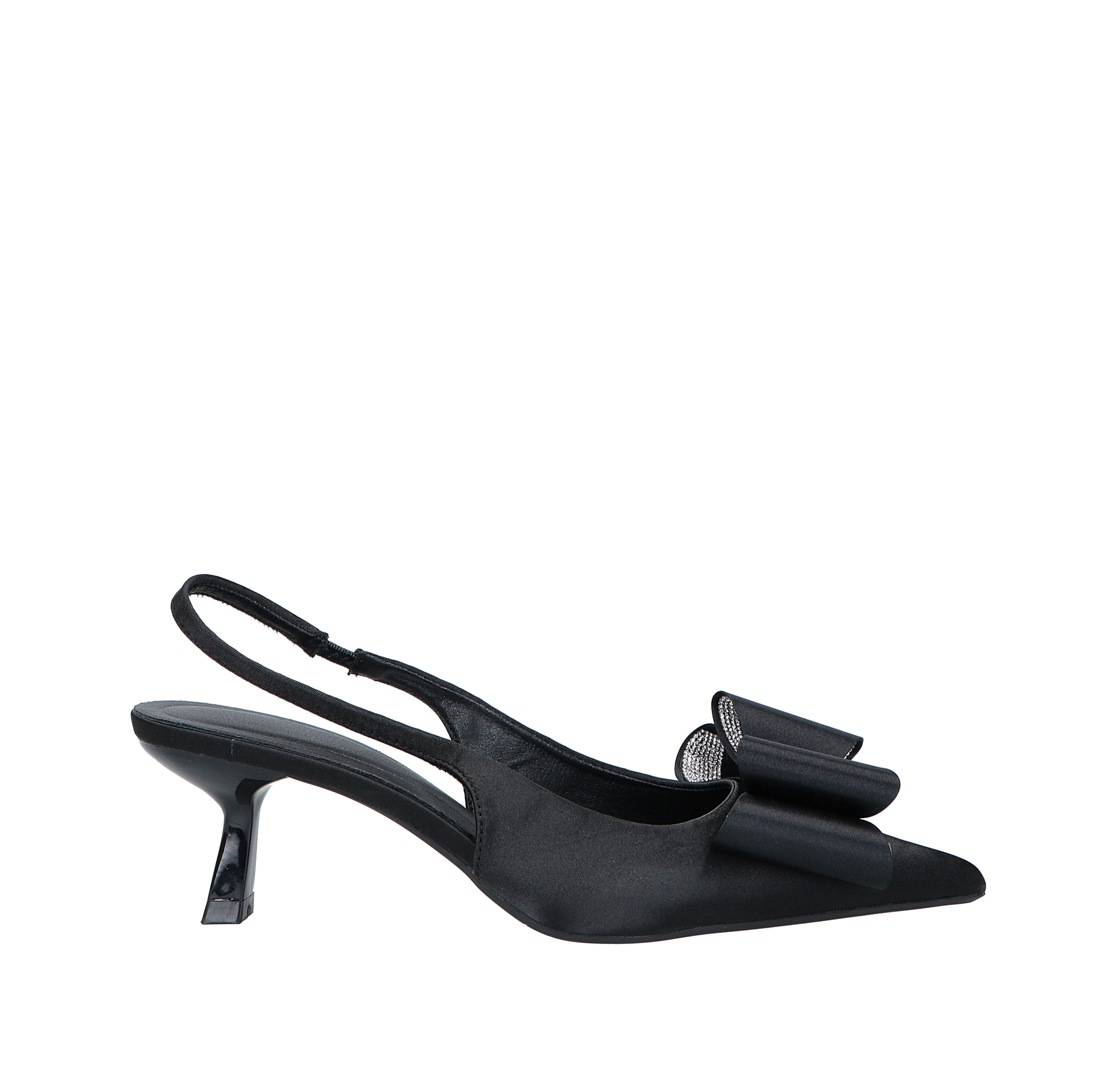 Valeria - Decollette Raso Slingback