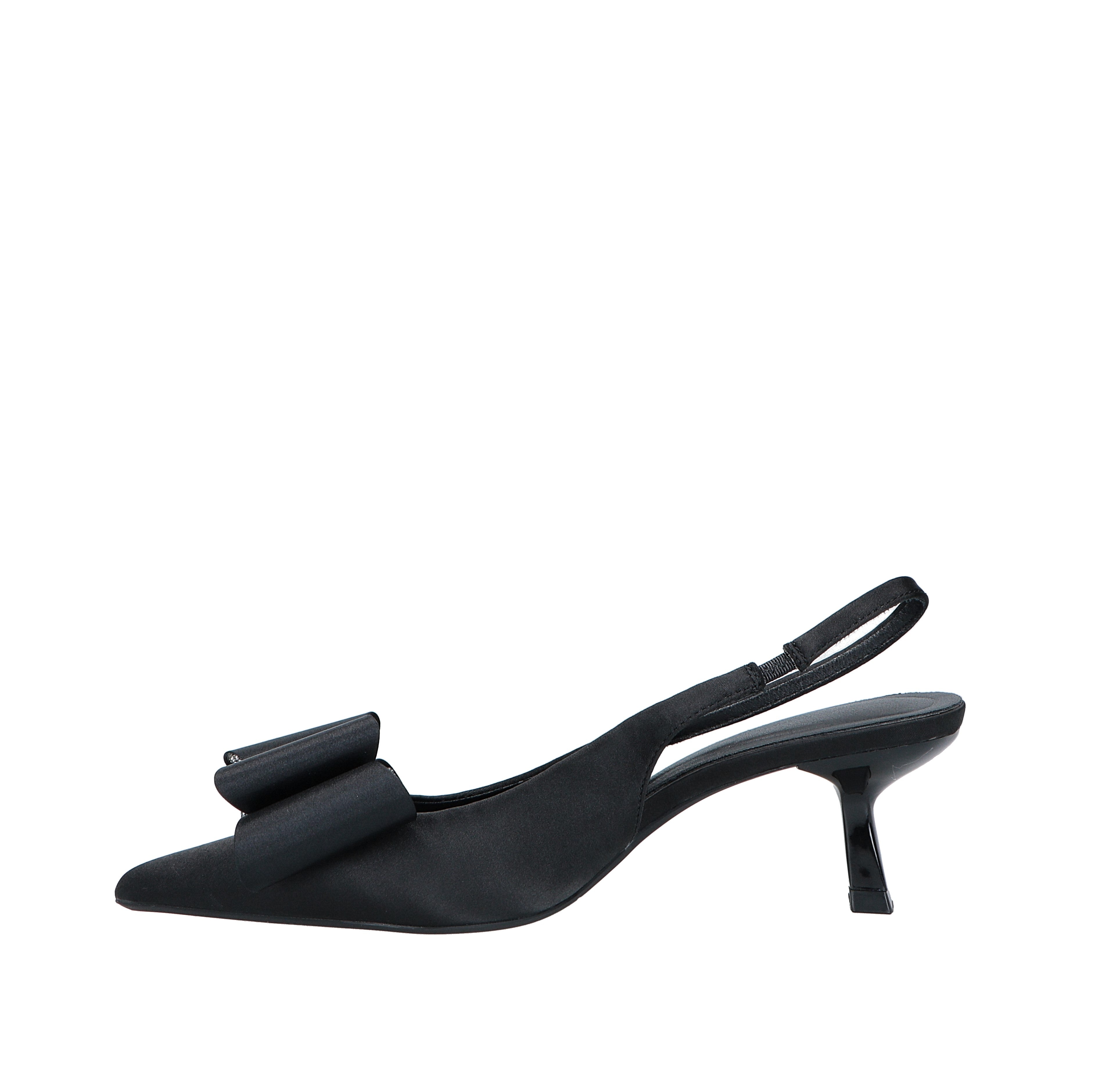 Valeria - Decollette Raso Slingback