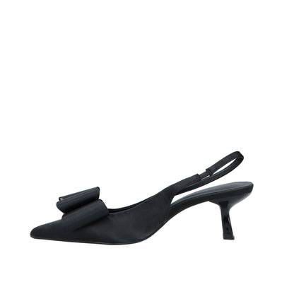 Valeria - Decollette Raso Slingback