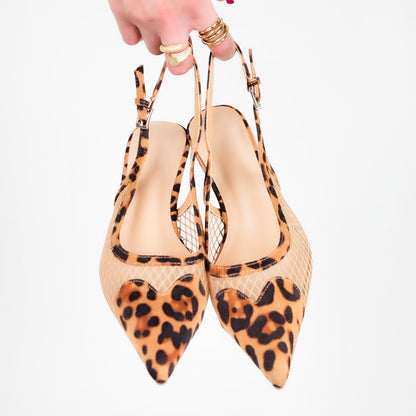 Candice - Decollette Slingback Rete