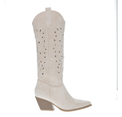 Bice - Stivali Texani Donna Gambale Laserato