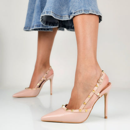 Anne - Decollette Slingback Tacco Fino
