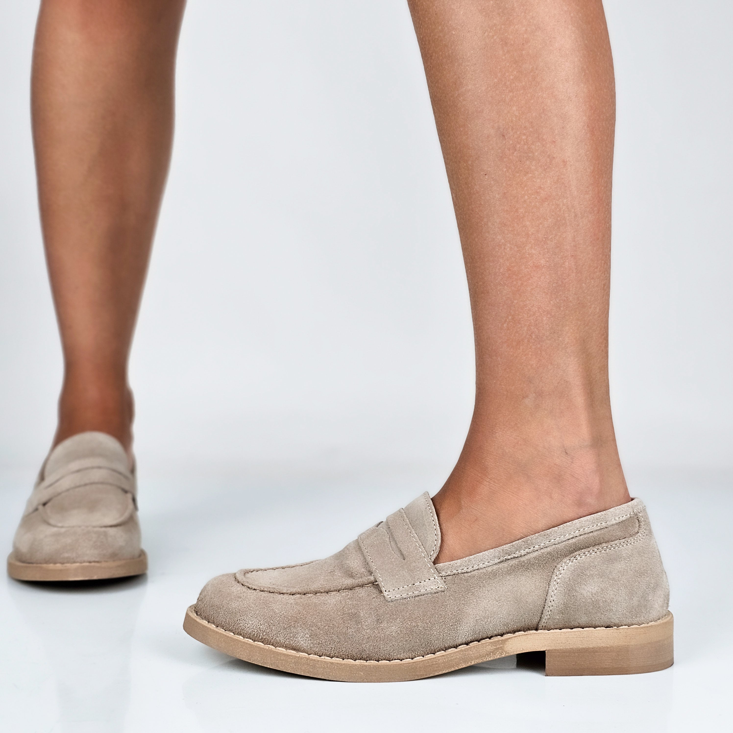 Morgane - Mocassini Donna Vera Pelle Made In Italy