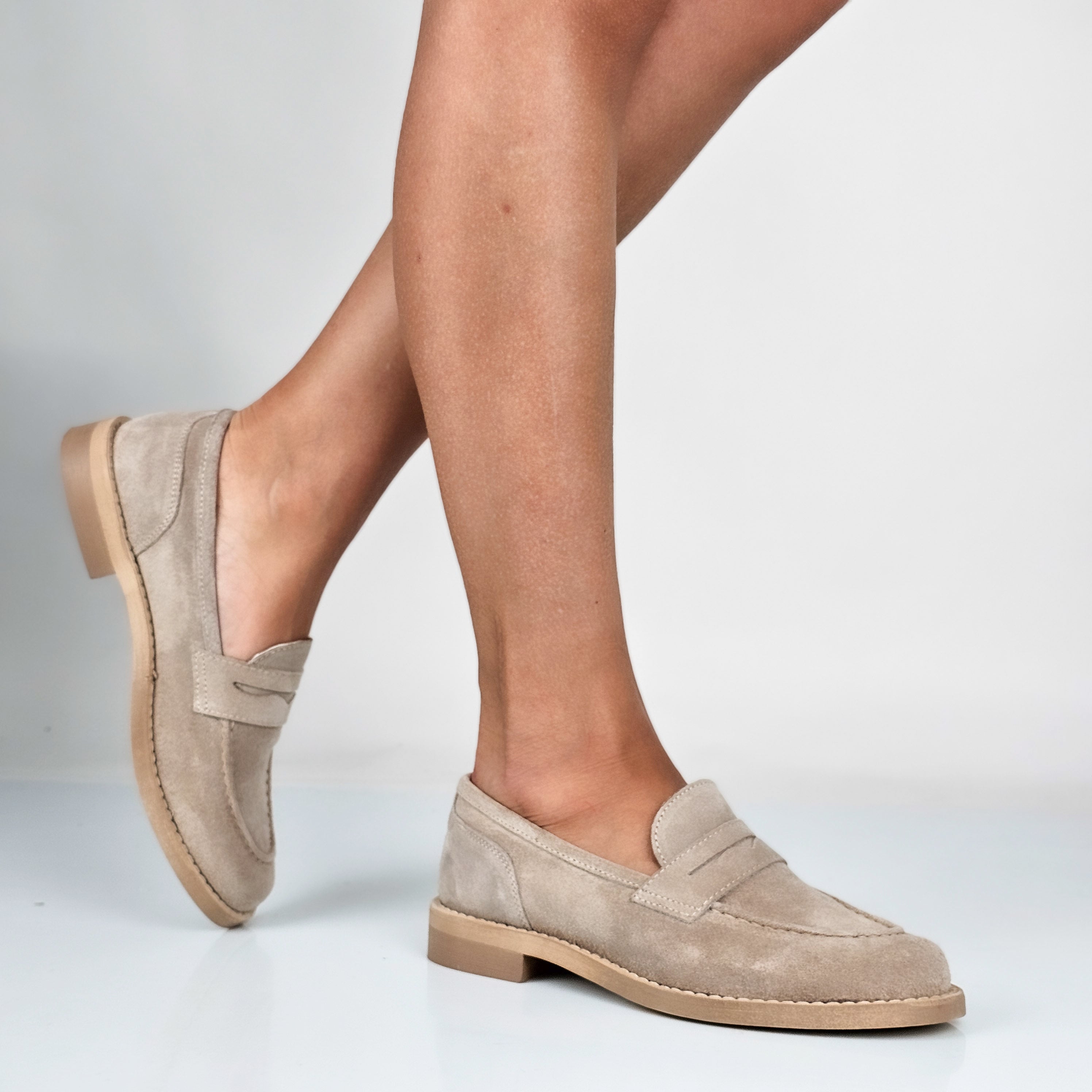 Morgane - Mocassini Donna Vera Pelle Made In Italy