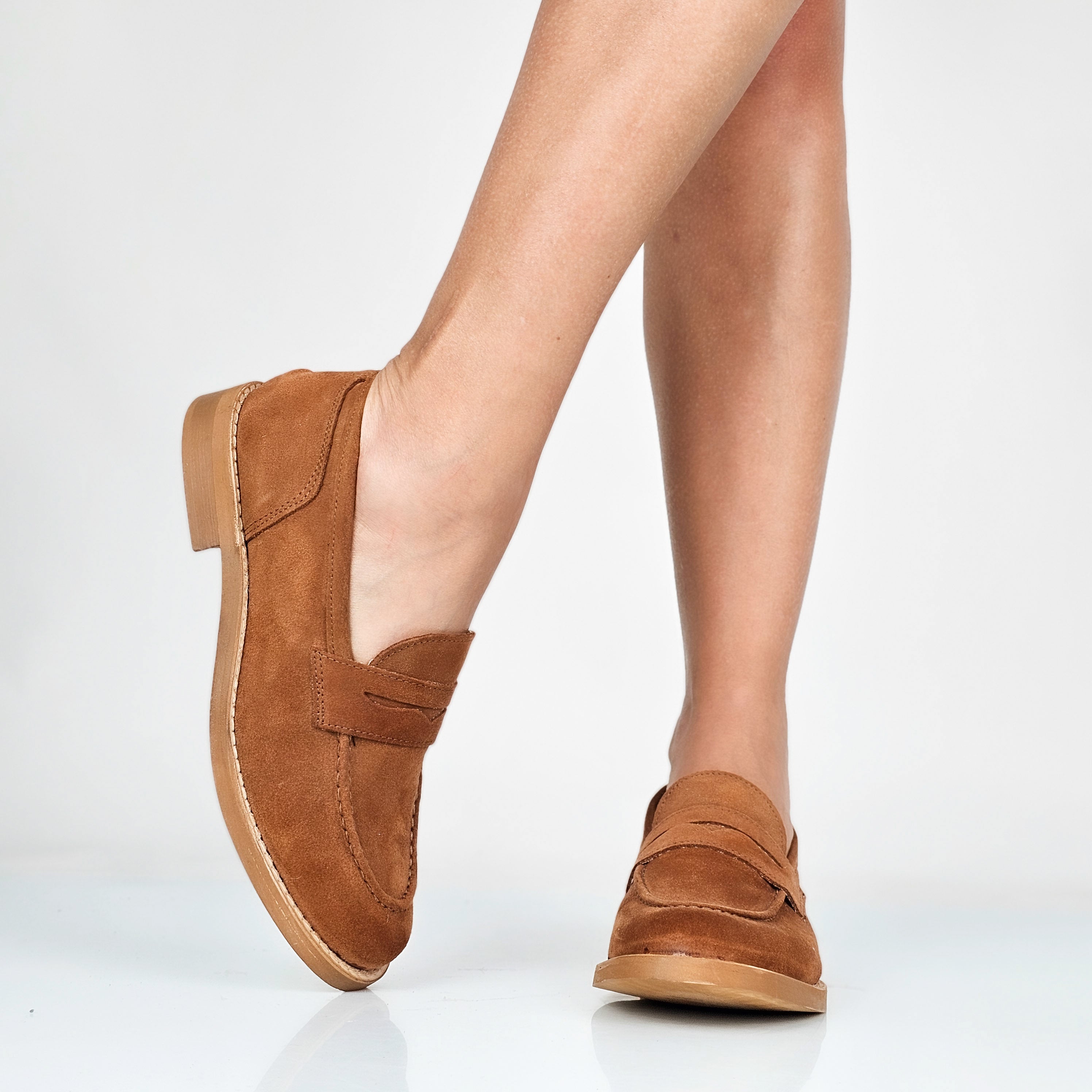 Morgane - Mocassini Donna Vera Pelle Made In Italy