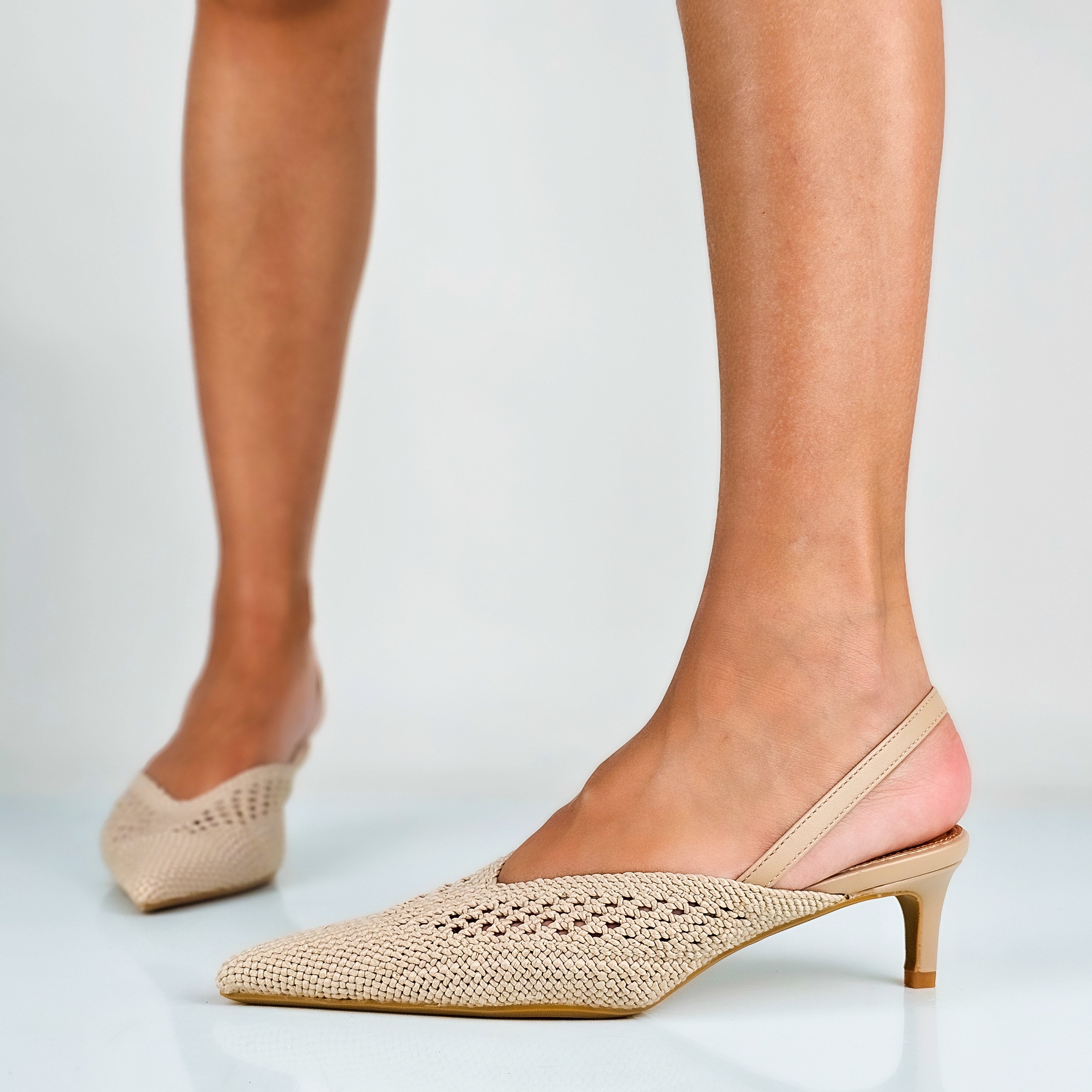 Lilou - Decollette Slingback