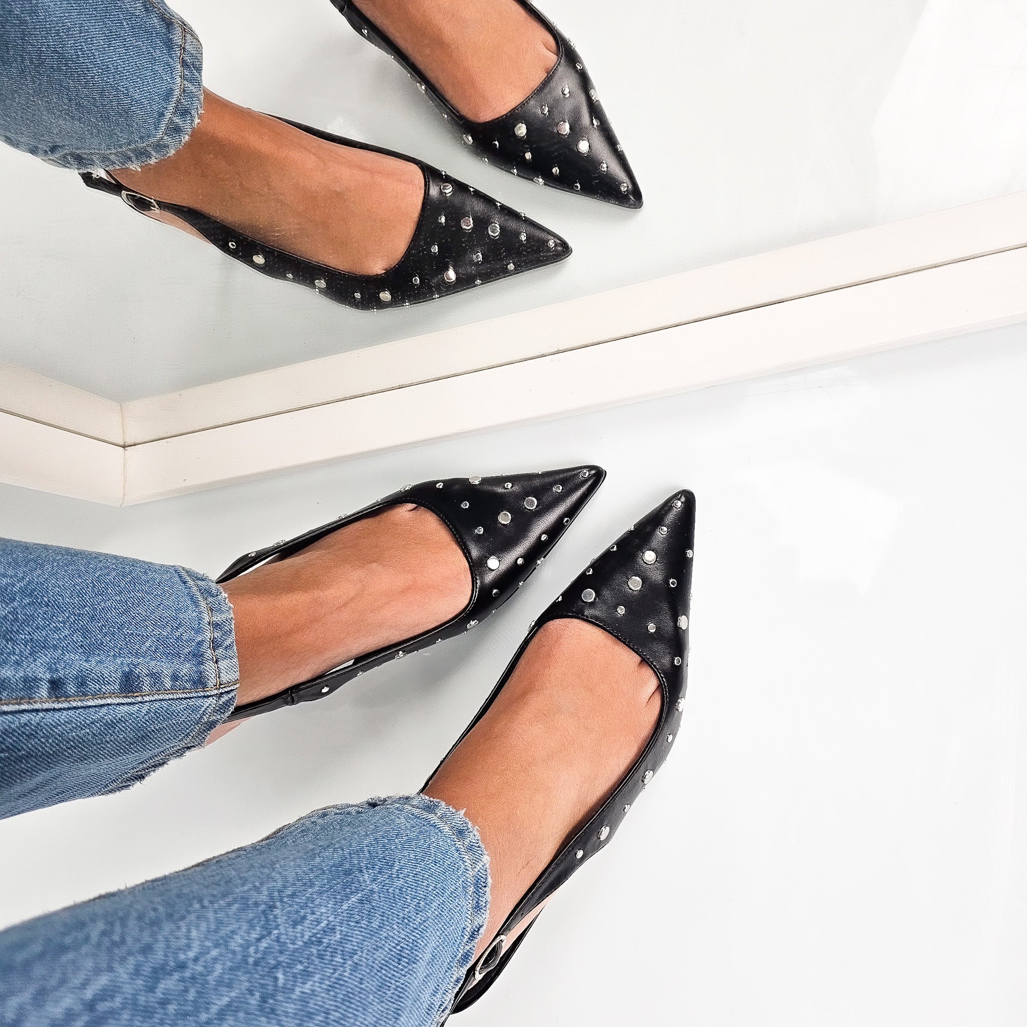 Farah - Decollette Slingback