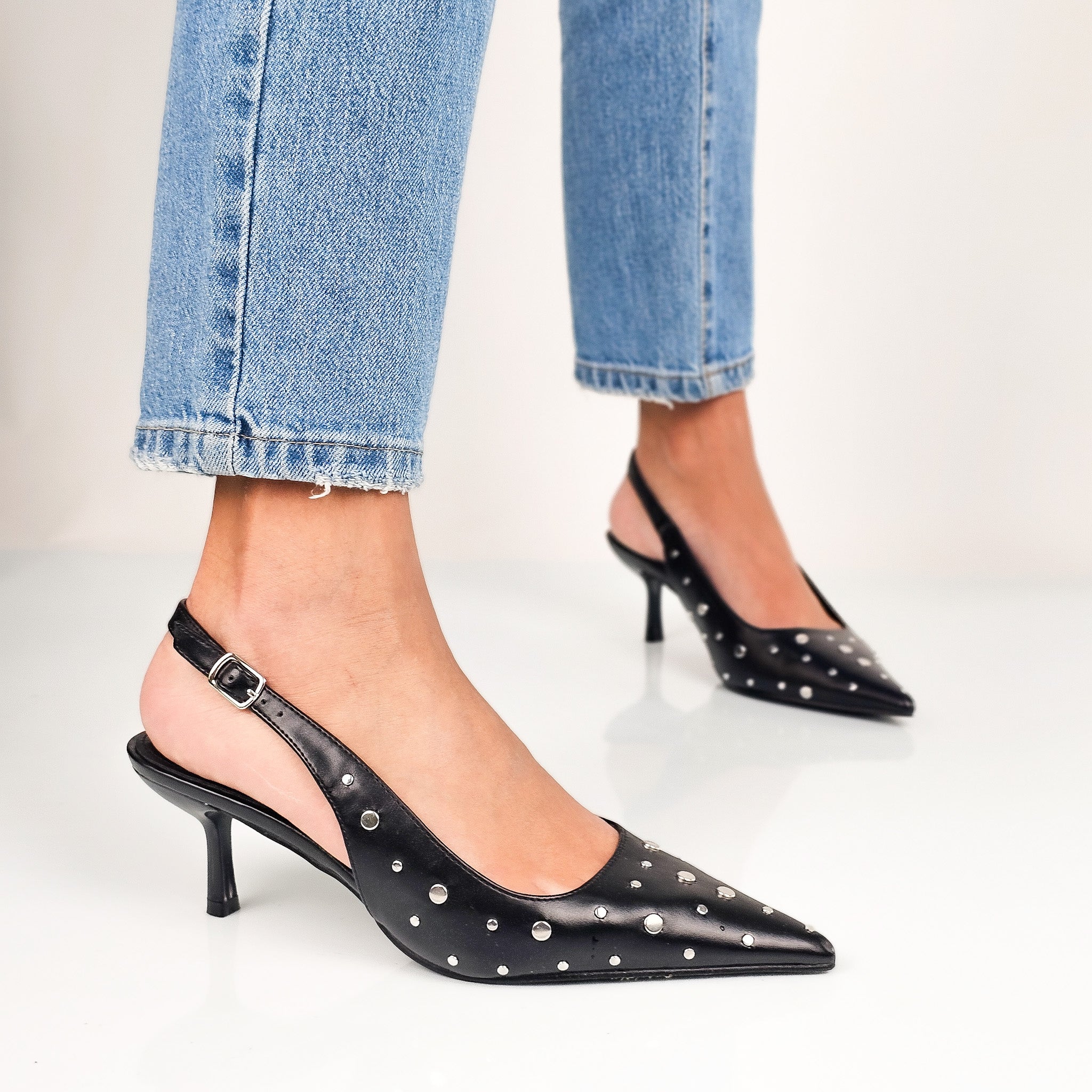 Farah - Decollette Slingback