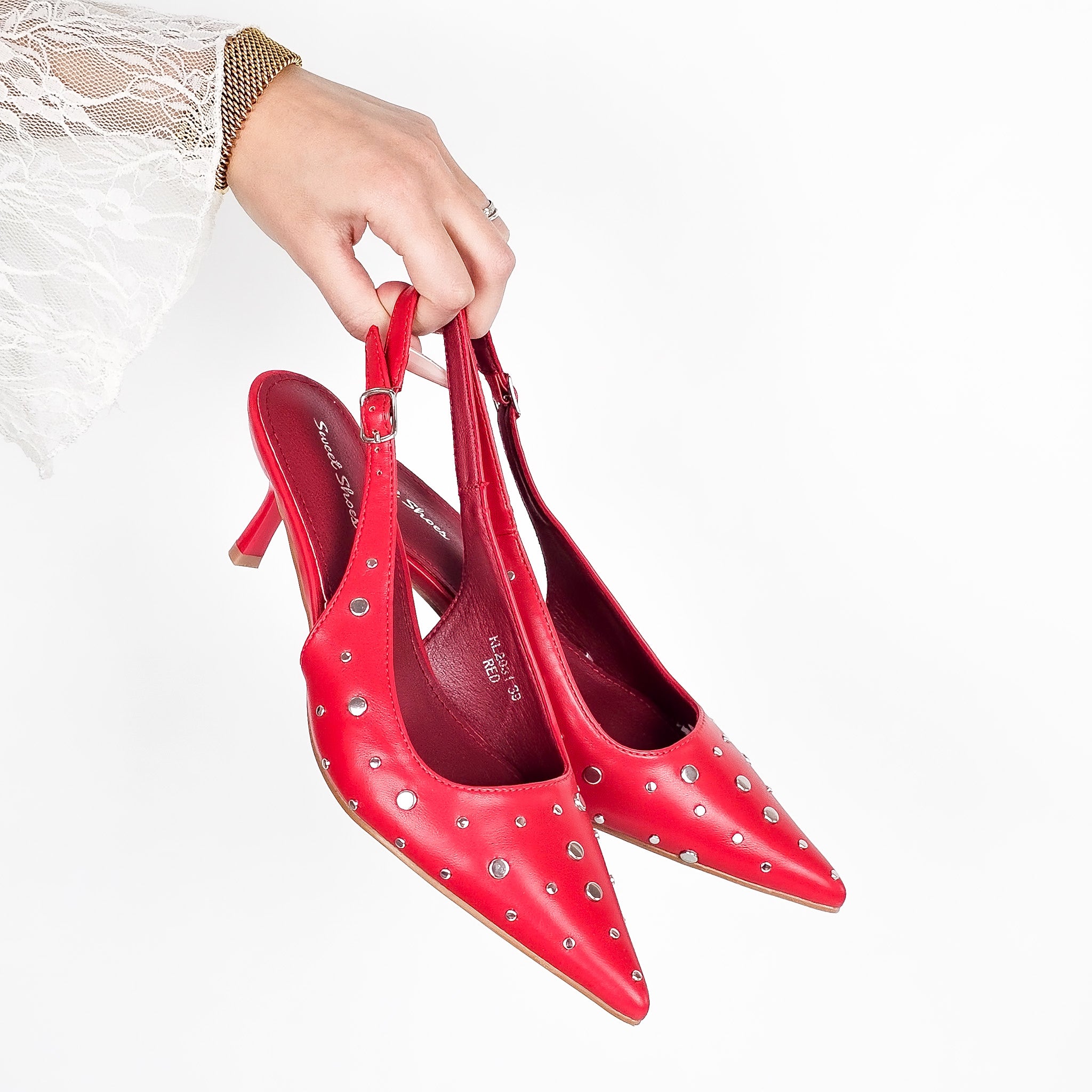 Farah - Decollette Slingback