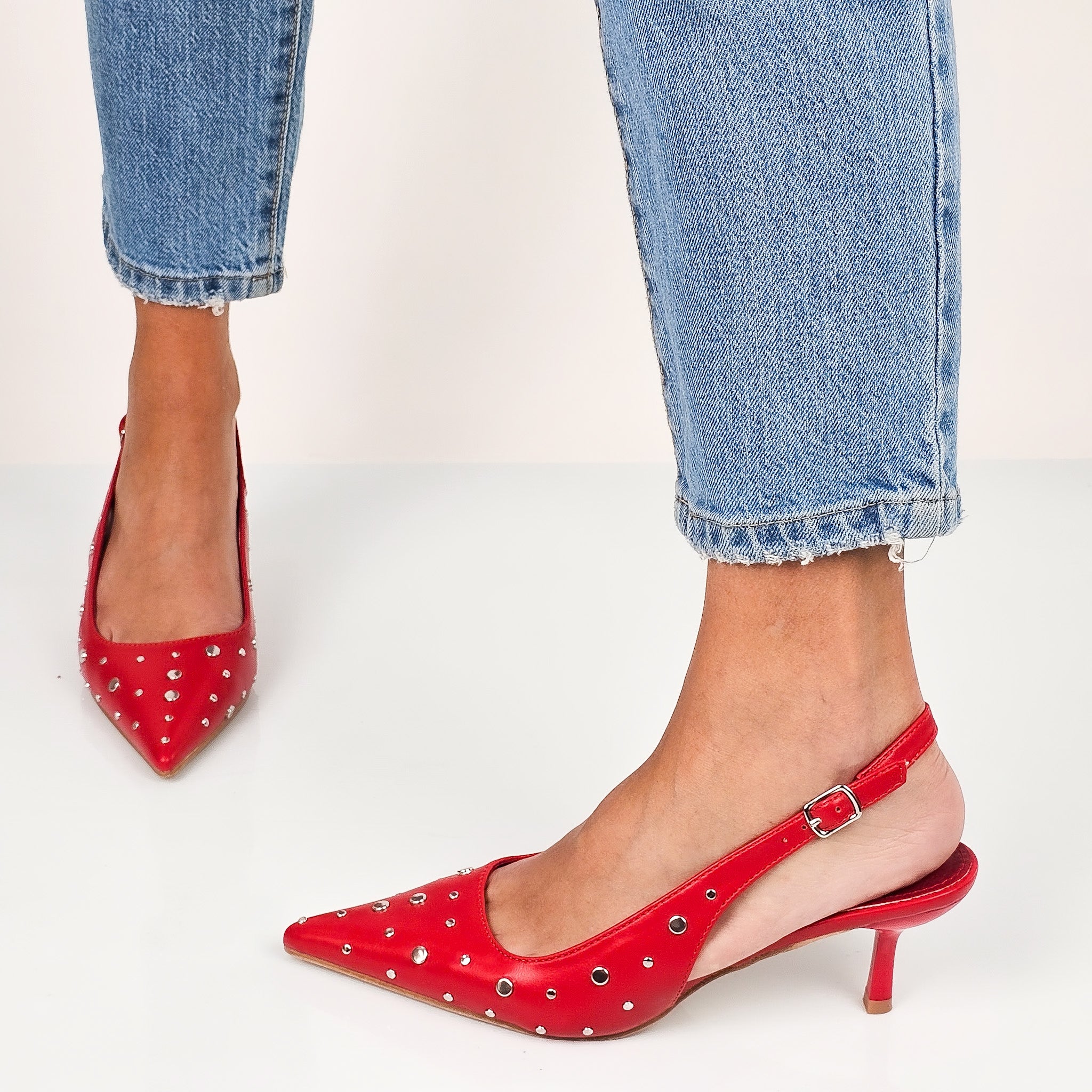Farah - Decollette Slingback