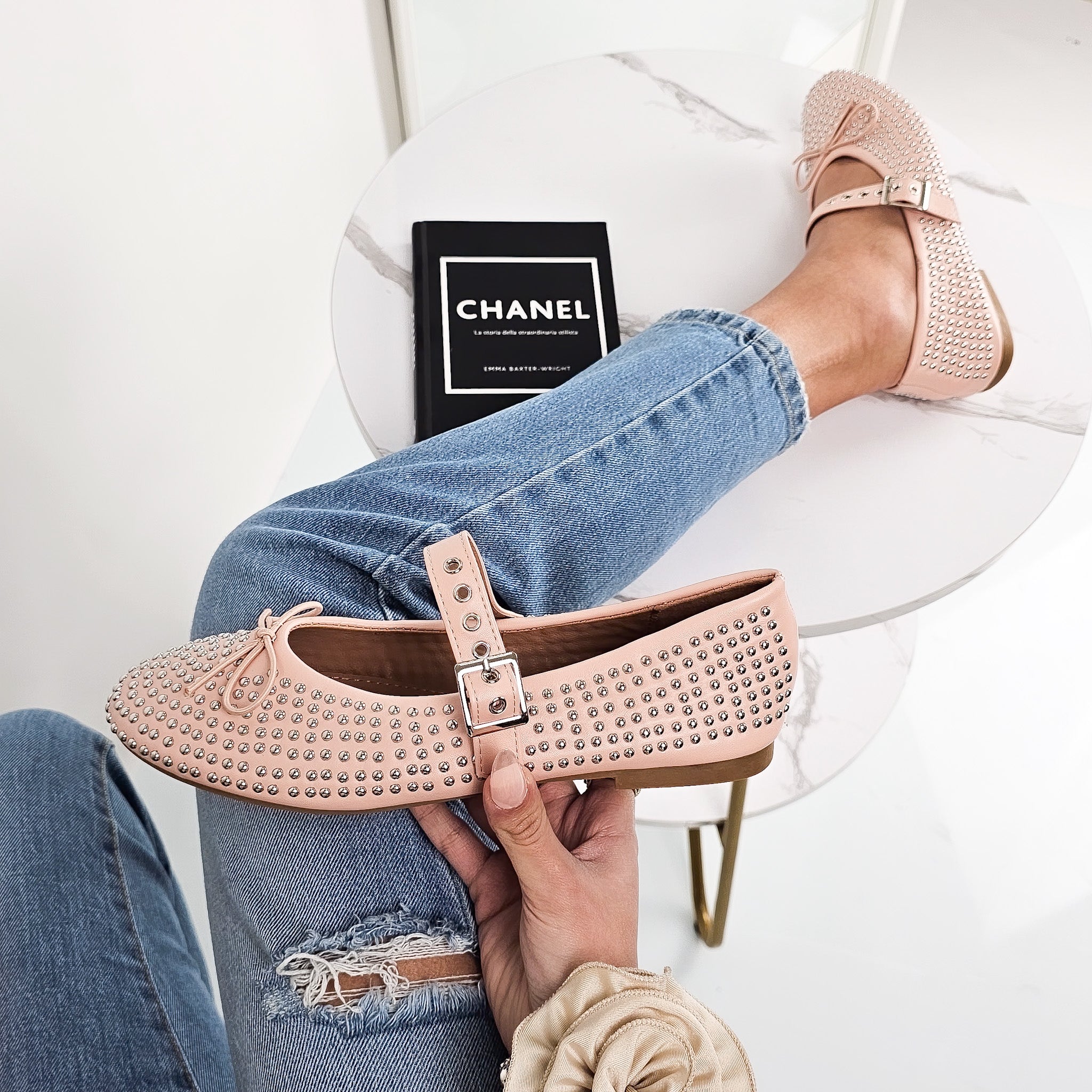 Jenny - Ballerine Con Borchie