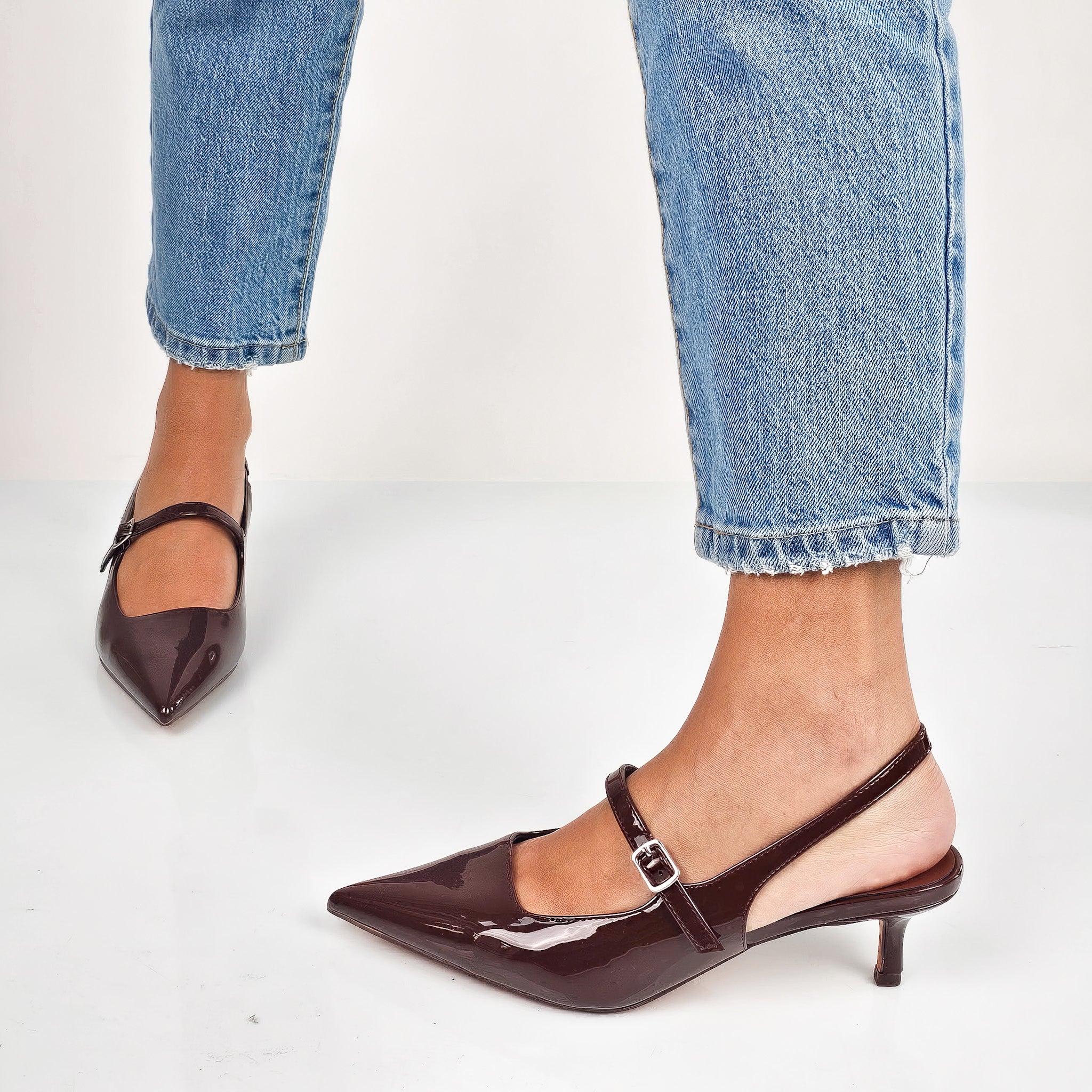 Jinnah - Decollette Slingback