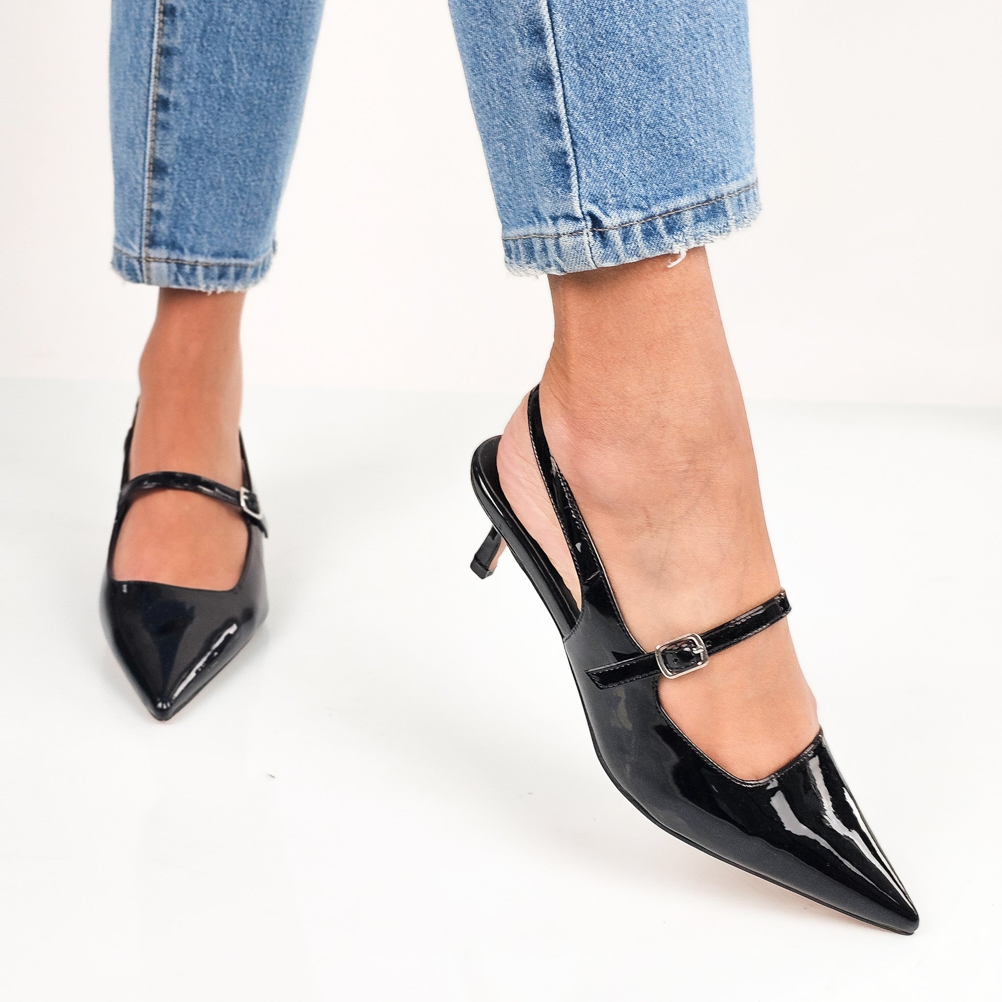 Jinnah - Decollette Slingback