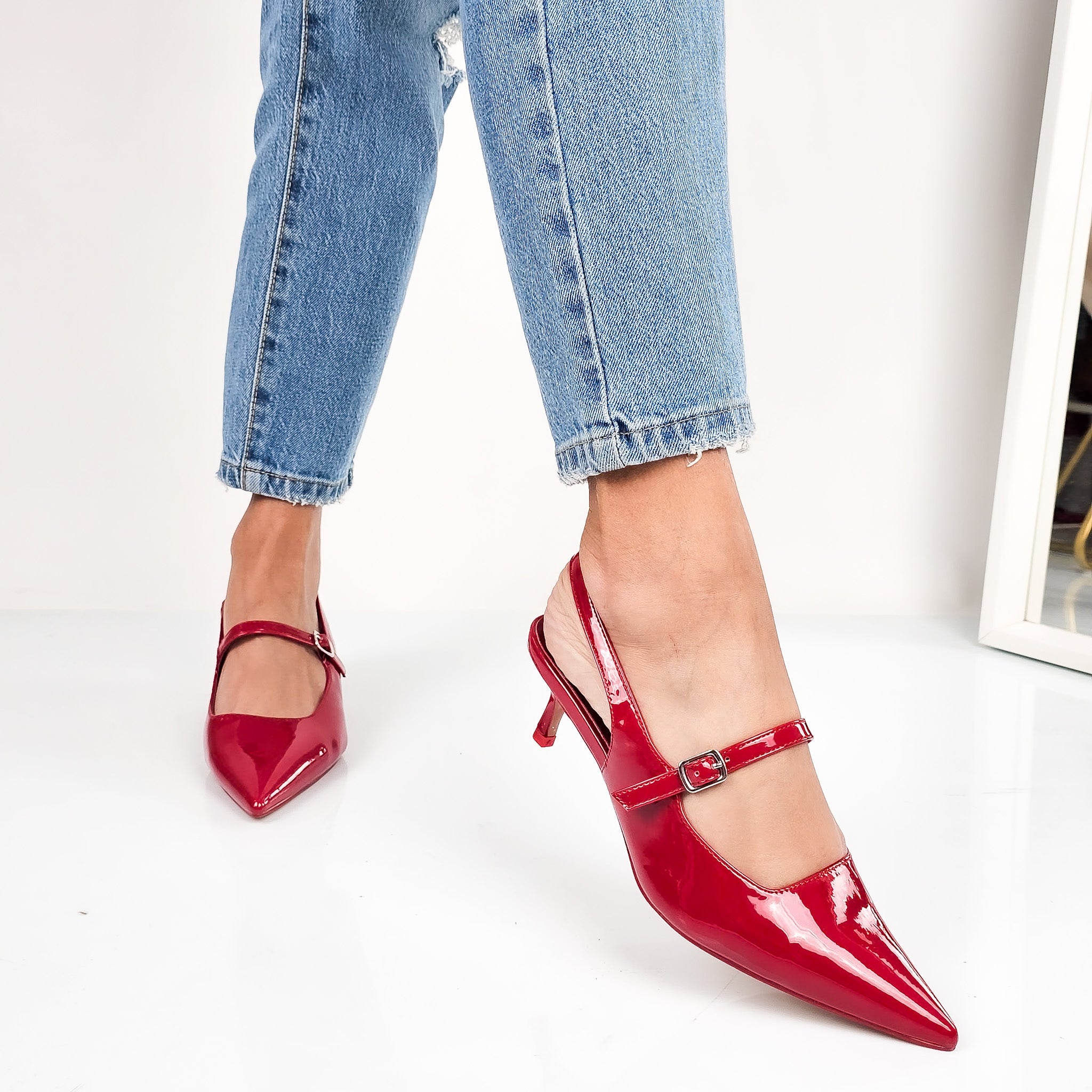 Jinnah - Decollette Slingback