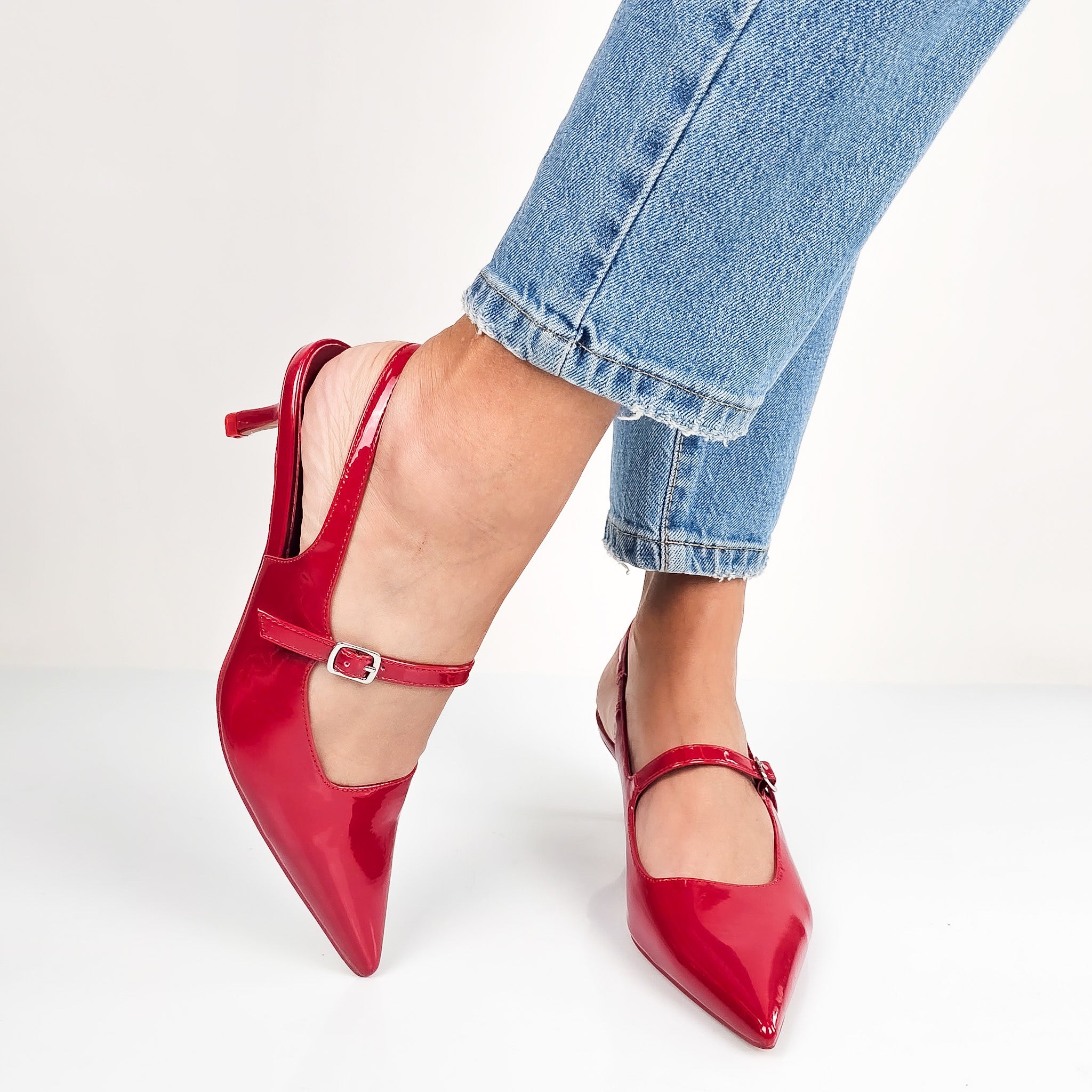 Jinnah - Decollette Slingback