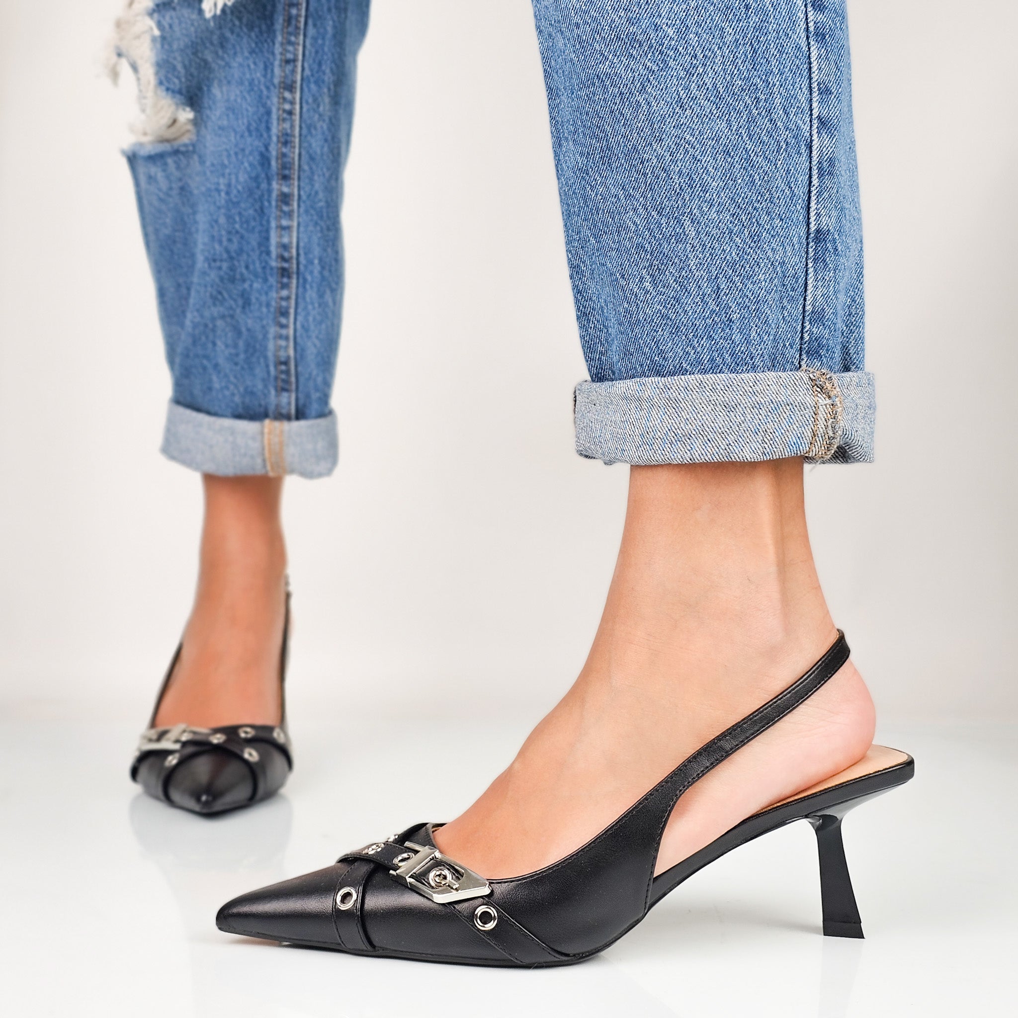 Mercy - Decollette Slingback