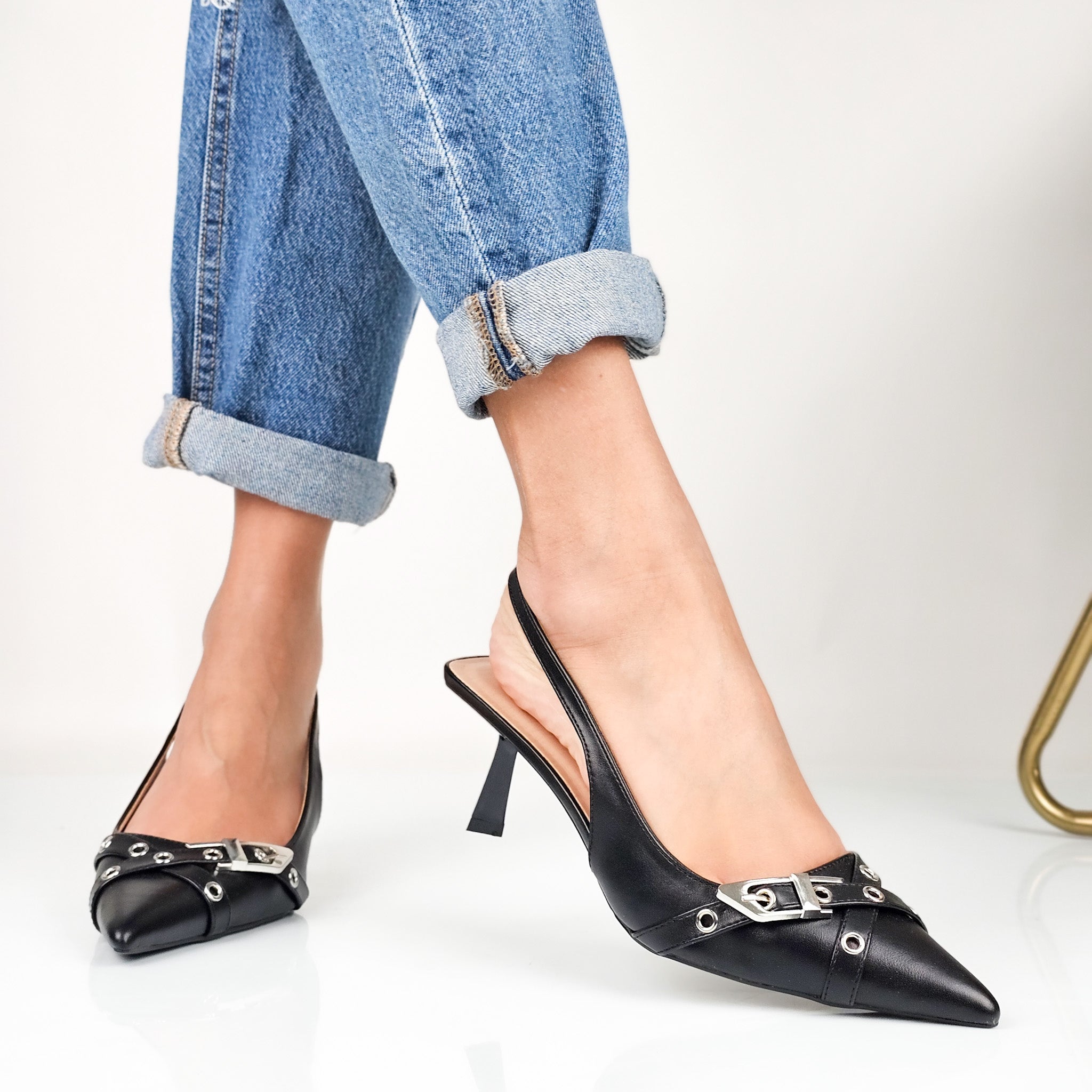 Mercy - Decollette Slingback