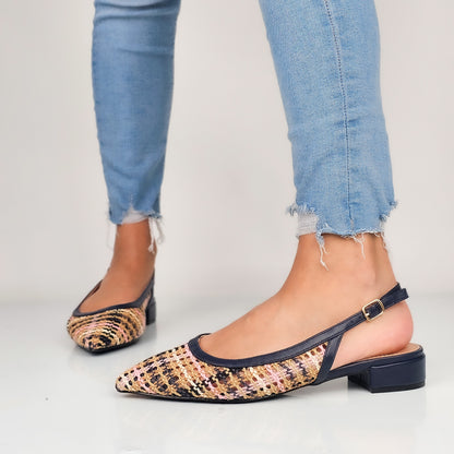 Jhanela - Ballerine Slingback Intreccio