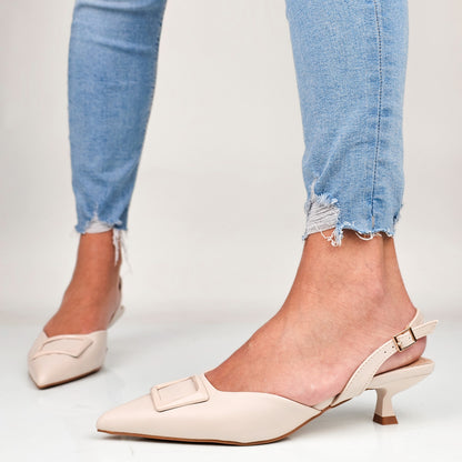 Lucia - Decollette Slingback