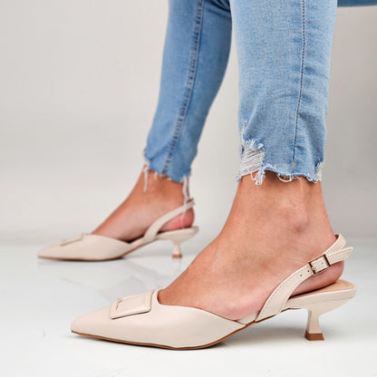 Lucia - Decollette Slingback