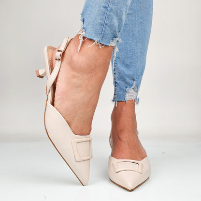 Lucia - Decollette Slingback