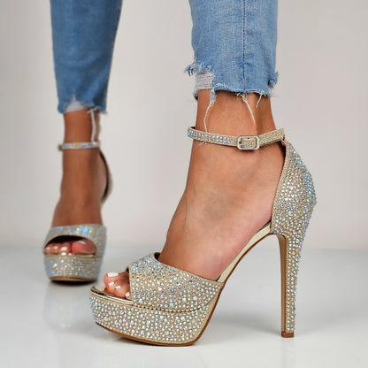 Linds - Opentoe Con Strass