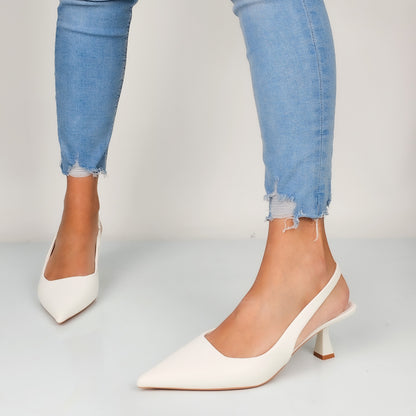 Dorota - Decollette Slingback