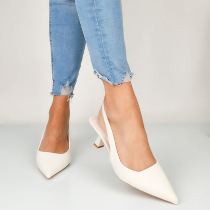 Dorota - Decollette Slingback