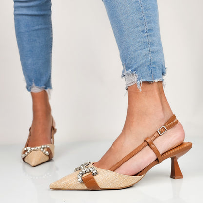 Svetlana - Decollette Slingback