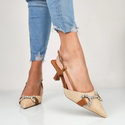 Svetlana - Decollette Slingback